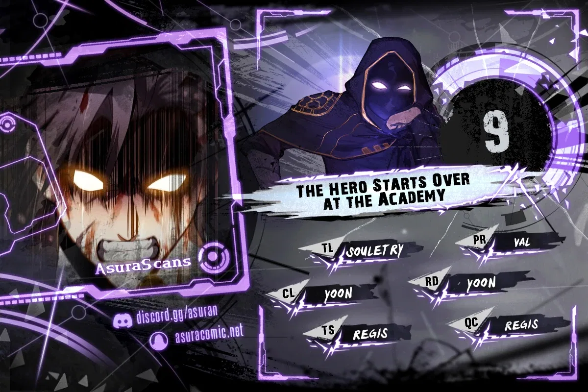 The Hero Starts Over at the Academy Chapter 9 – Page 1