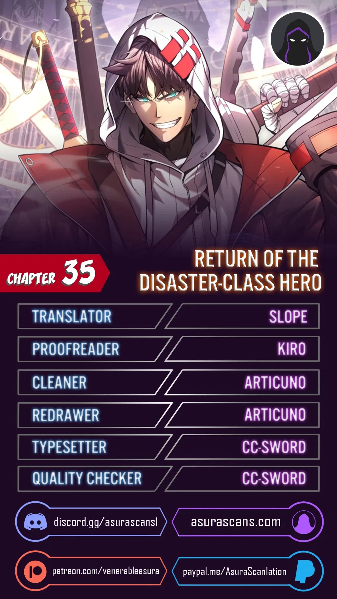 Return of the Disaster-Class Hero Chapter 35 – Page 1