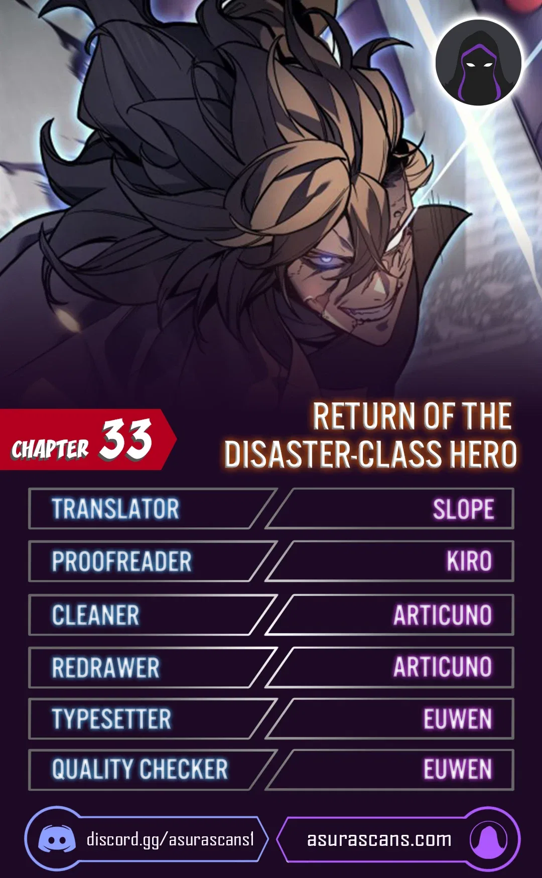Return of the Disaster-Class Hero Chapter 33 – Page 1