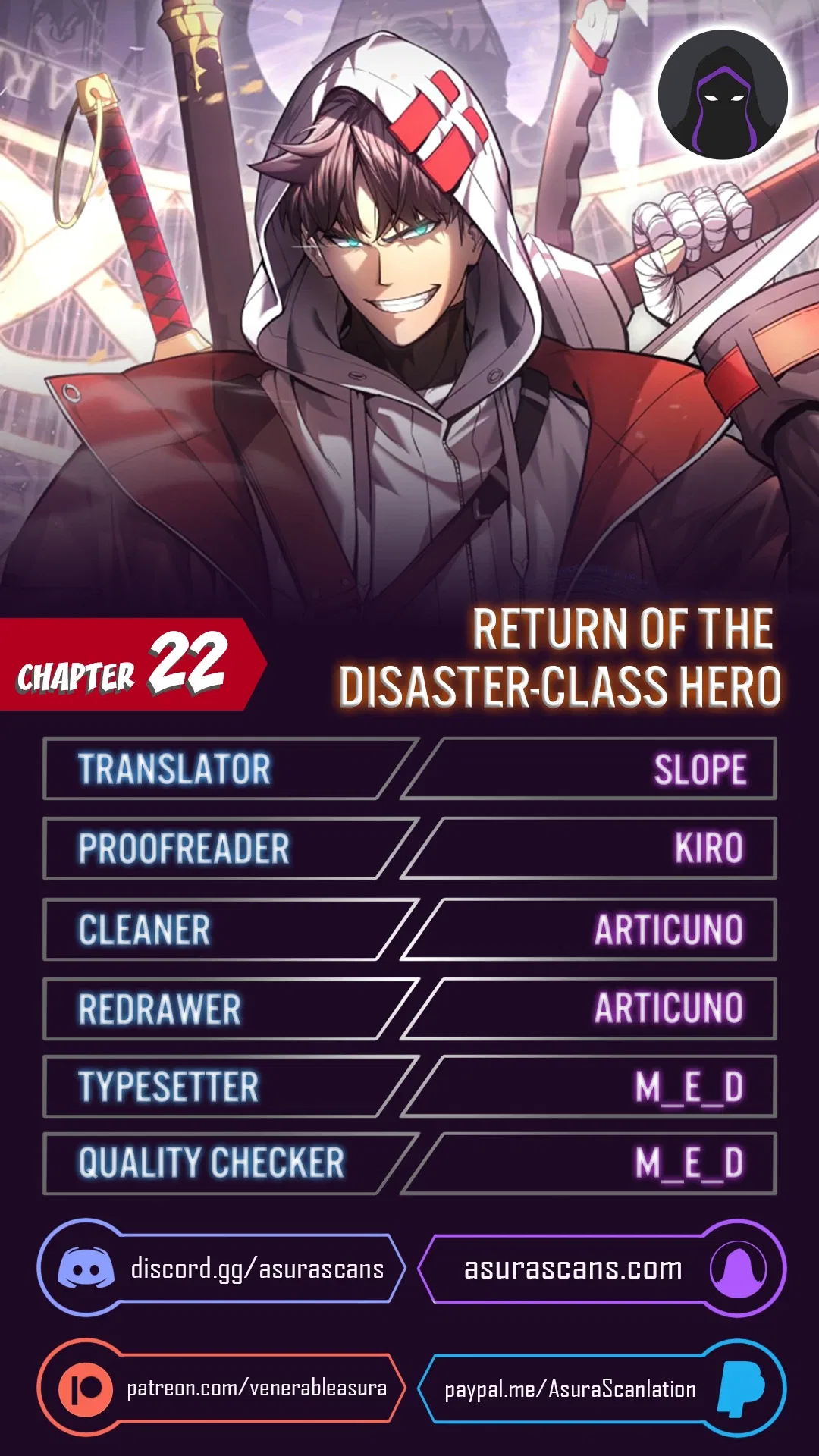 Return of the Disaster-Class Hero Chapter 22 – Page 1