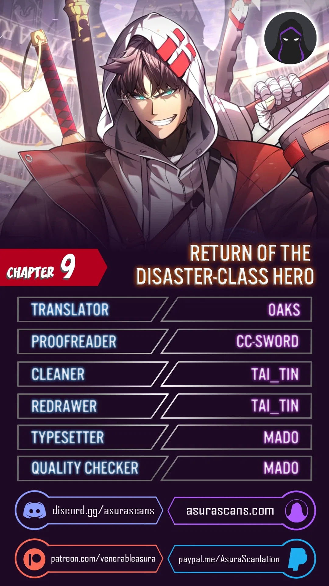 Return of the Disaster-Class Hero Chapter 9 – Page 1