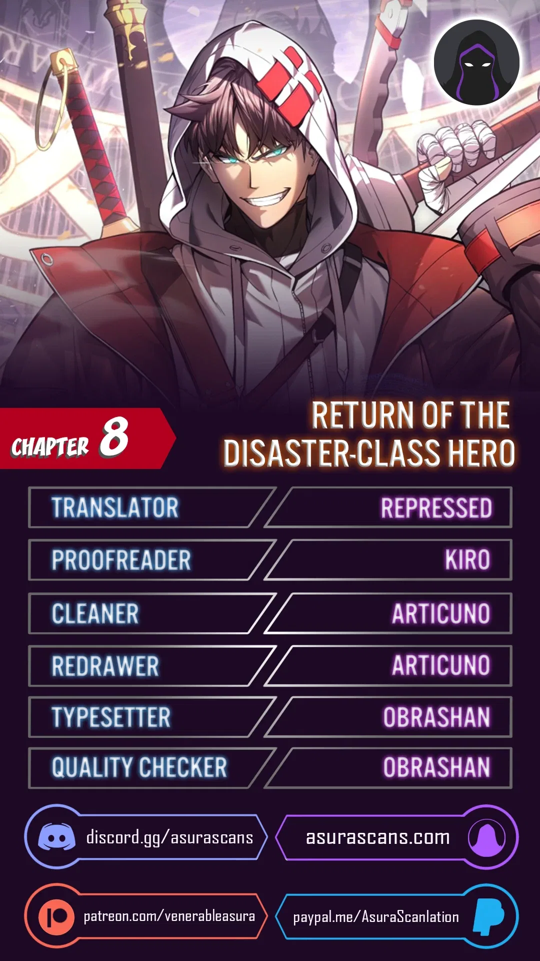 Return of the Disaster-Class Hero Chapter 8 – Page 1