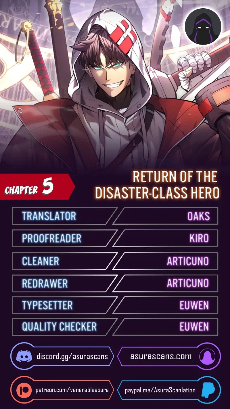 Return of the Disaster-Class Hero Chapter 5 – Page 1