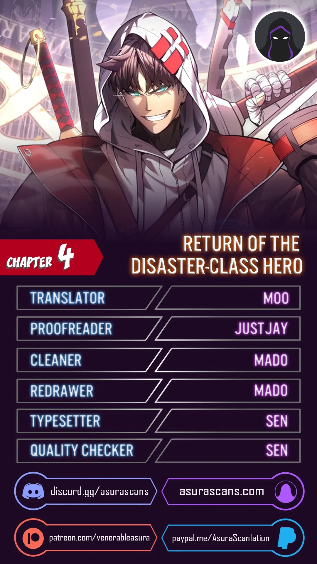 Return of the Disaster-Class Hero Chapter 4 – Page 1