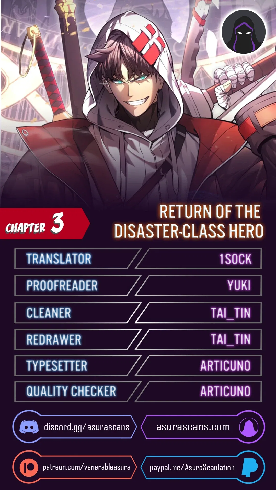 Return of the Disaster-Class Hero Chapter 3 – Page 1