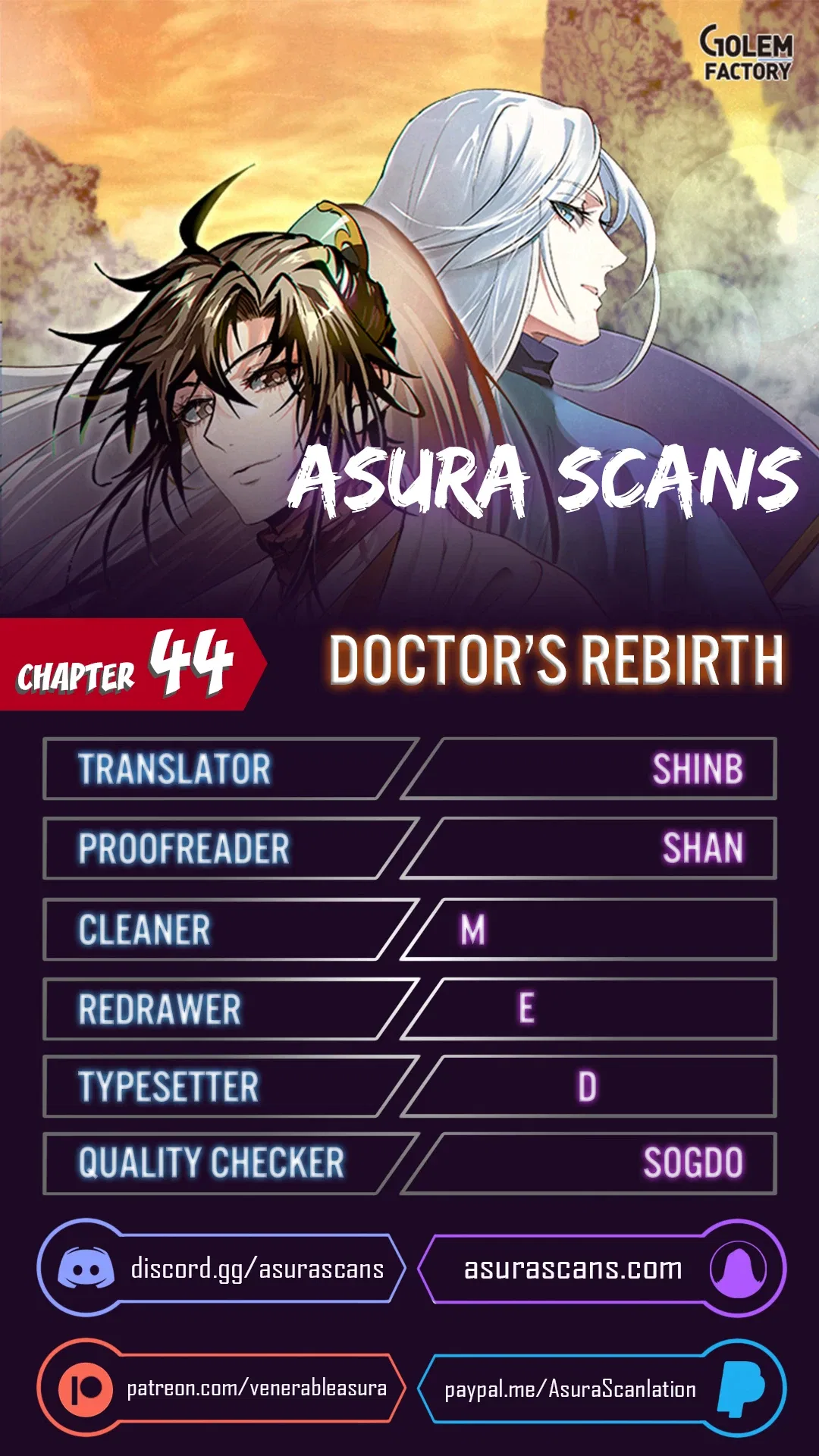 Doctor’s Rebirth Chapter 44 – Page 1
