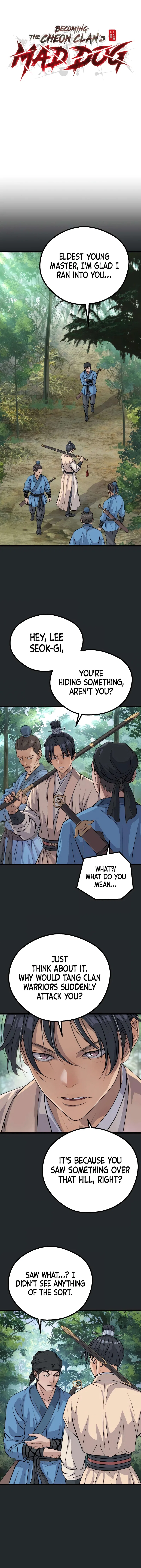 Becoming the Cheon Clan's Mad Dog Chapter 13 – Page 2