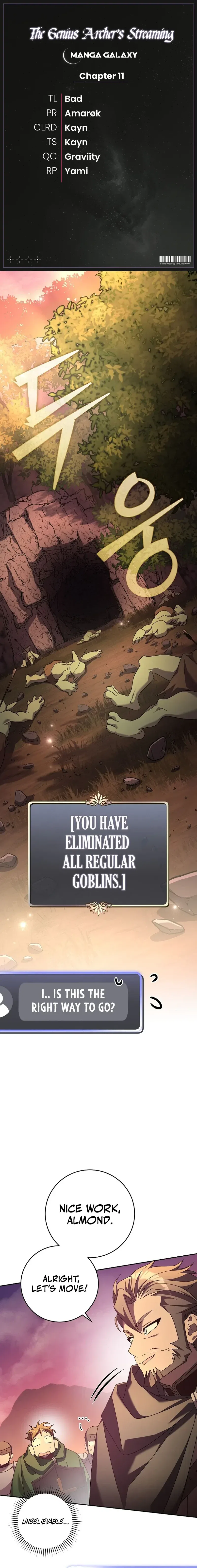 Genius Archer’s Streaming Chapter 11 – Page 1