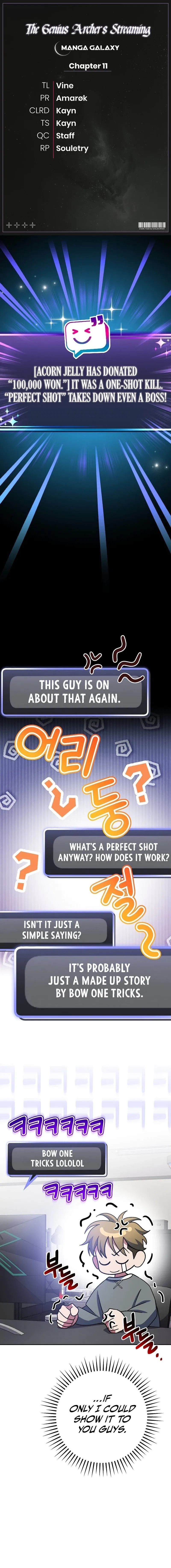 Genius Archer’s Streaming Chapter 9 – Page 1