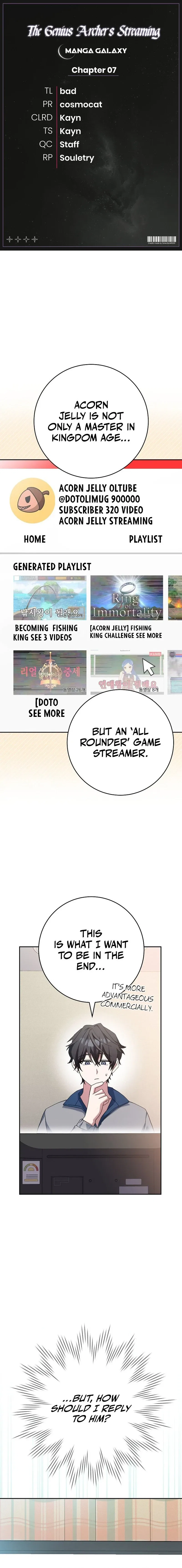 Genius Archer’s Streaming Chapter 7 – Page 1