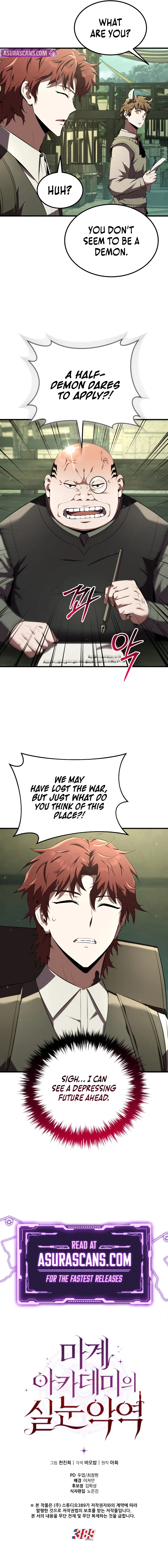 The Fox-Eyed Villain of the Demon Academy Chapter 8 – Page 12