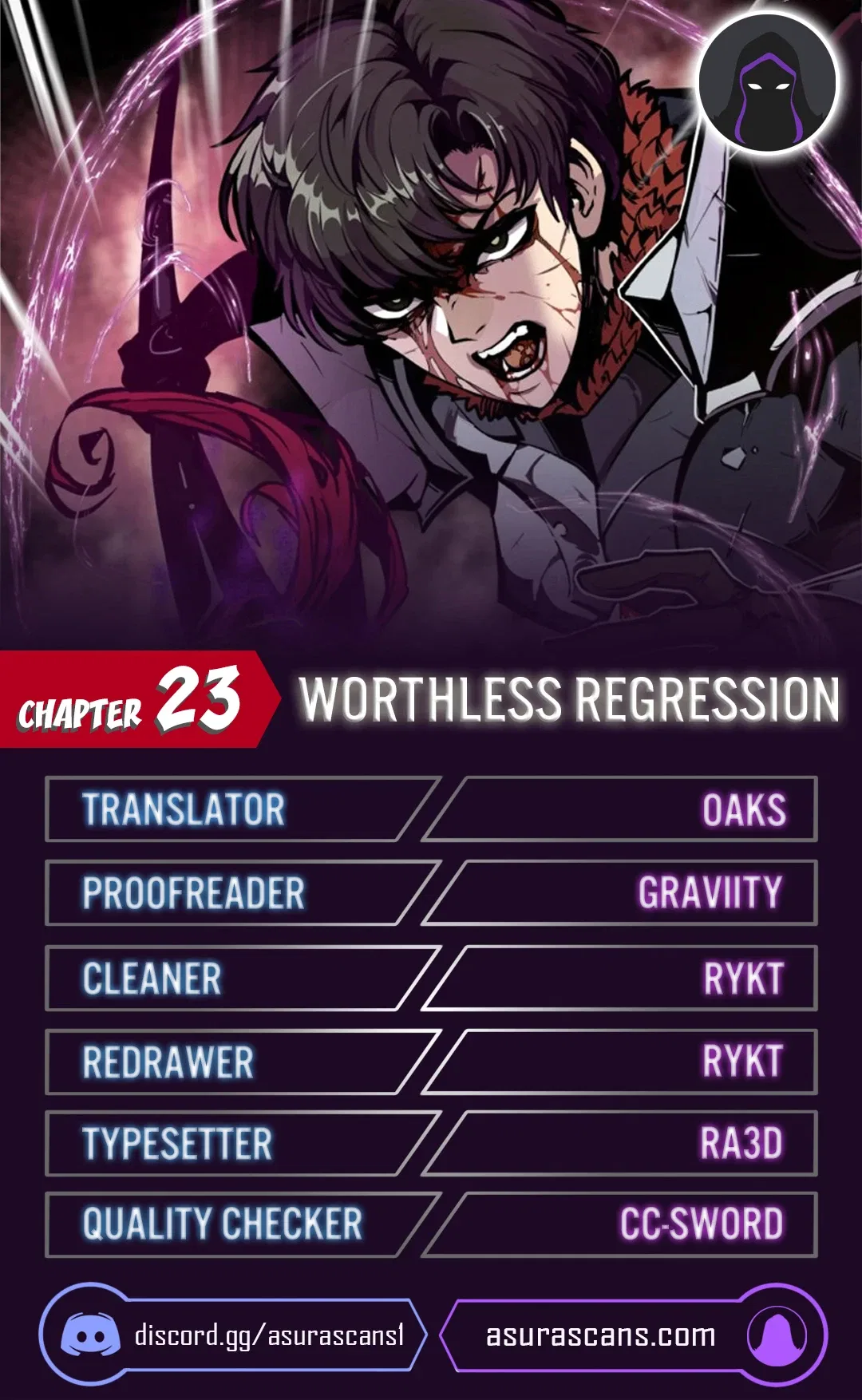 Worthless Regression Chapter 23 – Page 1
