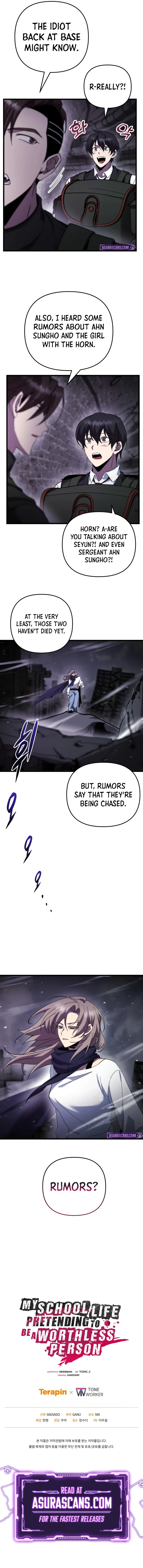 My School Life Pretending To Be a Worthless Person Chapter 100 – Page 9