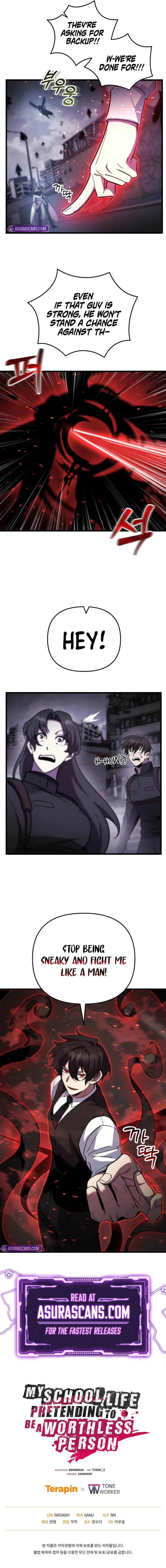 My School Life Pretending To Be a Worthless Person Chapter 98 – Page 10