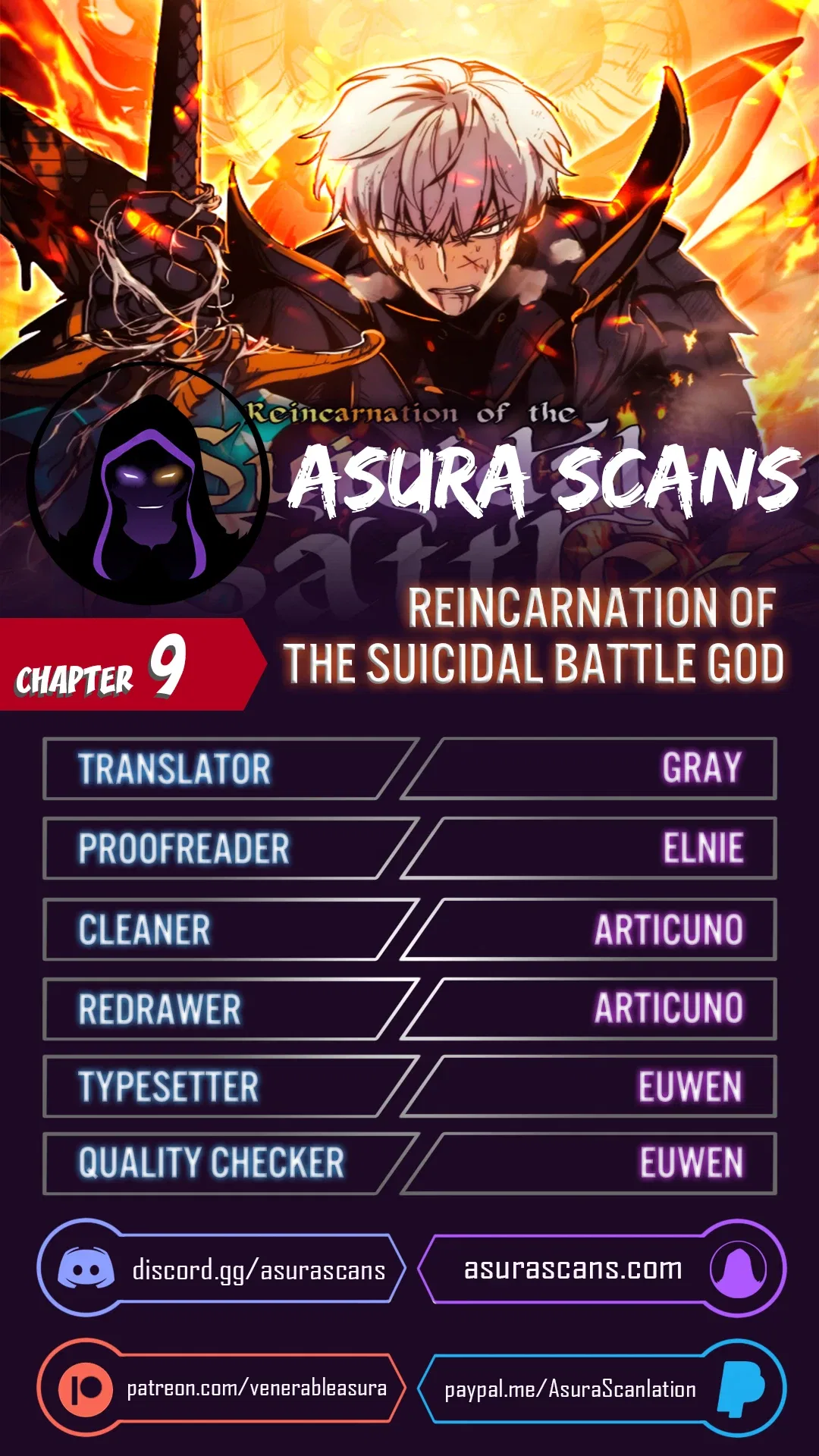 Reincarnation of the Suicidal Battle God Chapter 9 – Page 1