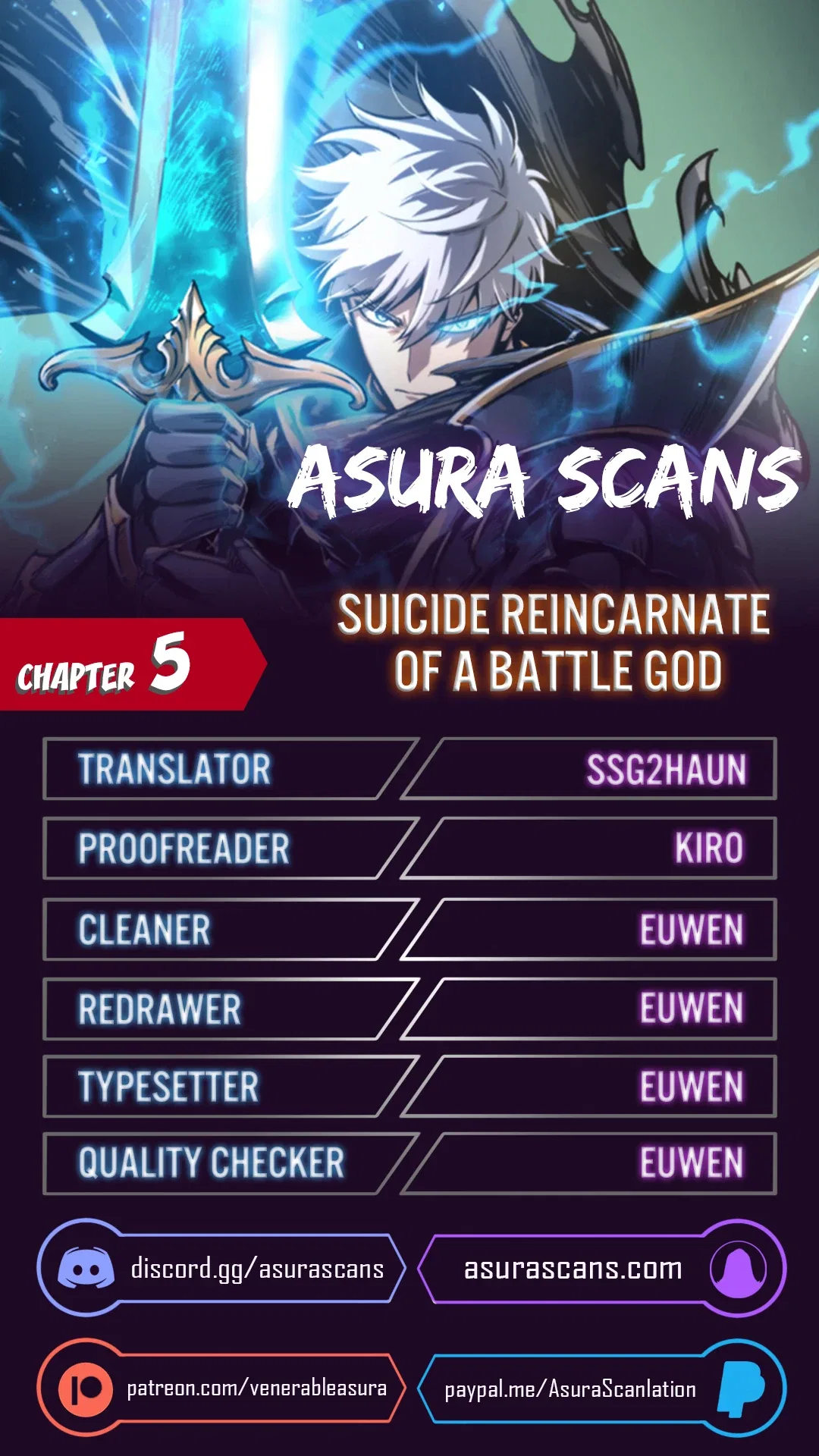Reincarnation of the Suicidal Battle God Chapter 5 – Page 1