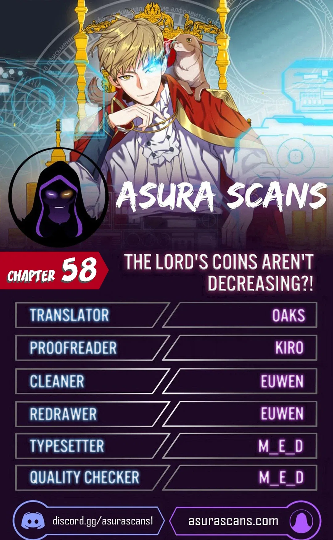The Lord's Coins Aren't Decreasing?! Chapter 58 – Page 1