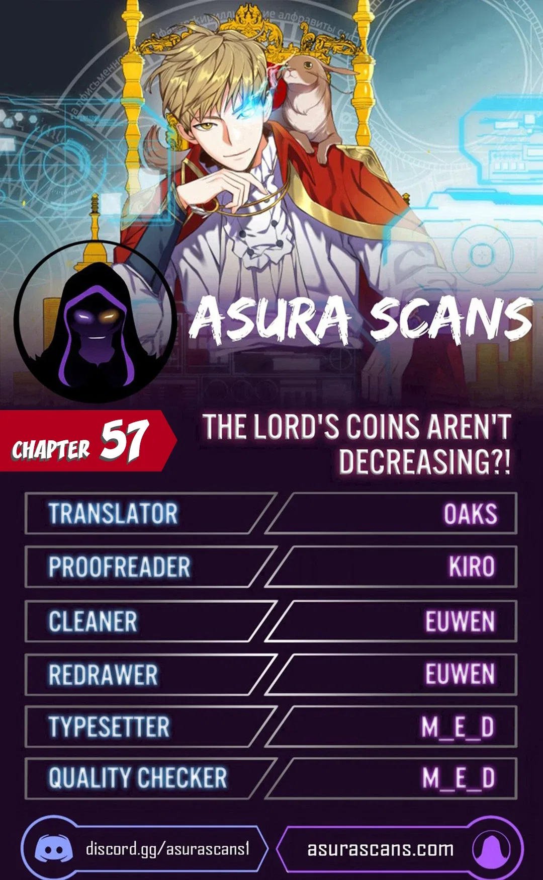The Lord's Coins Aren't Decreasing?! Chapter 57 – Page 1