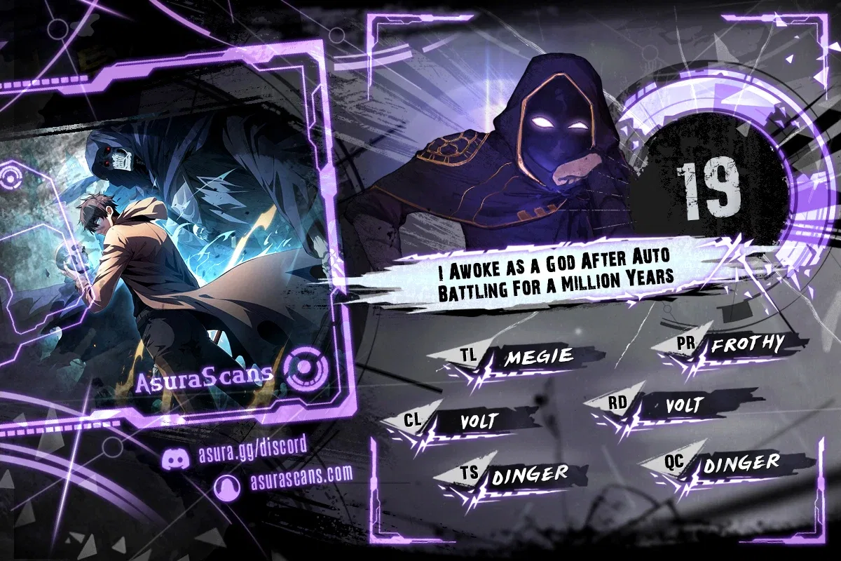 I Awoke as a God After Auto Battling For a Million Years Chapter 19 – Page 1