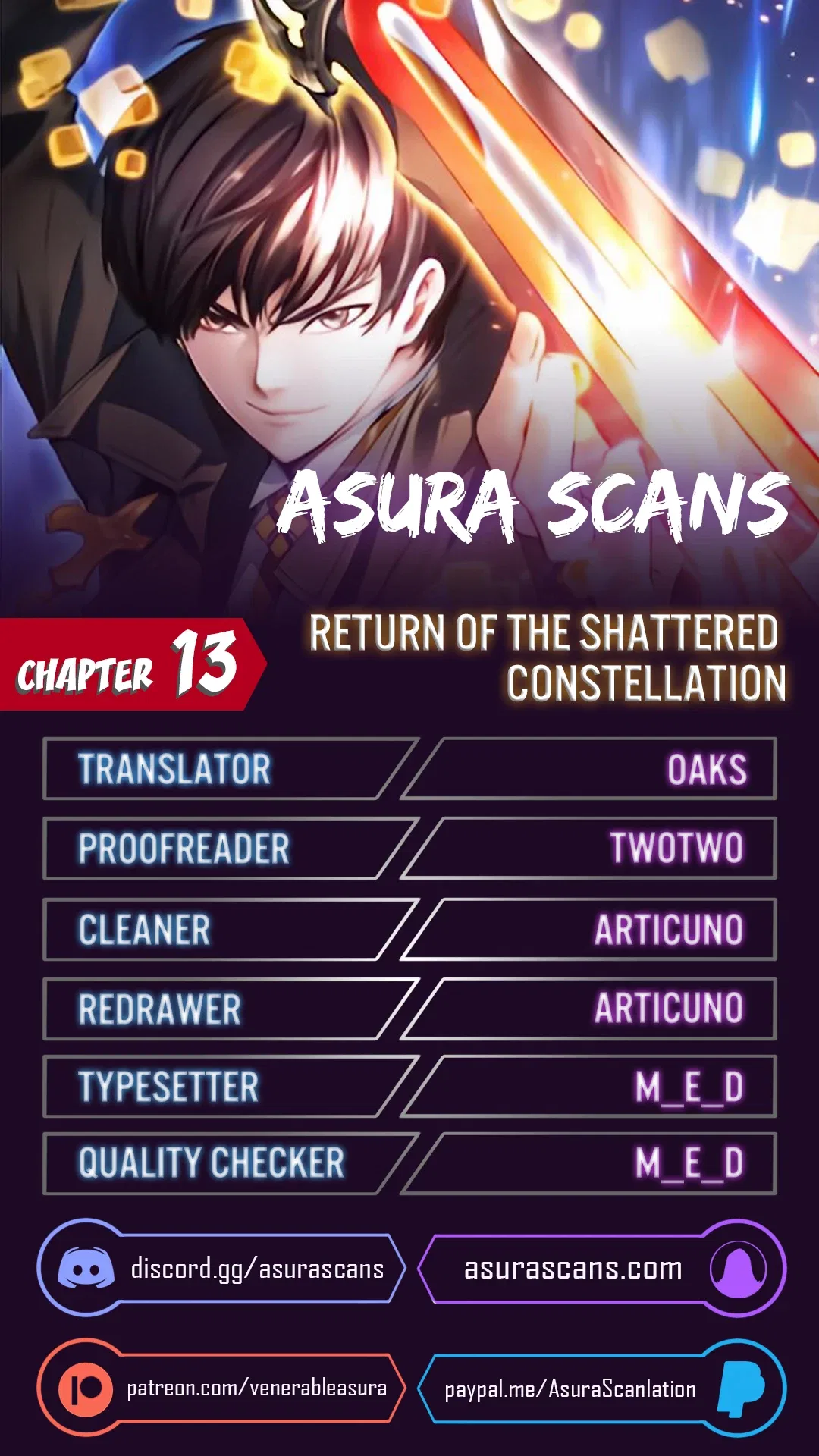 Return Of The Shattered Constellation Chapter 13 – Page 1