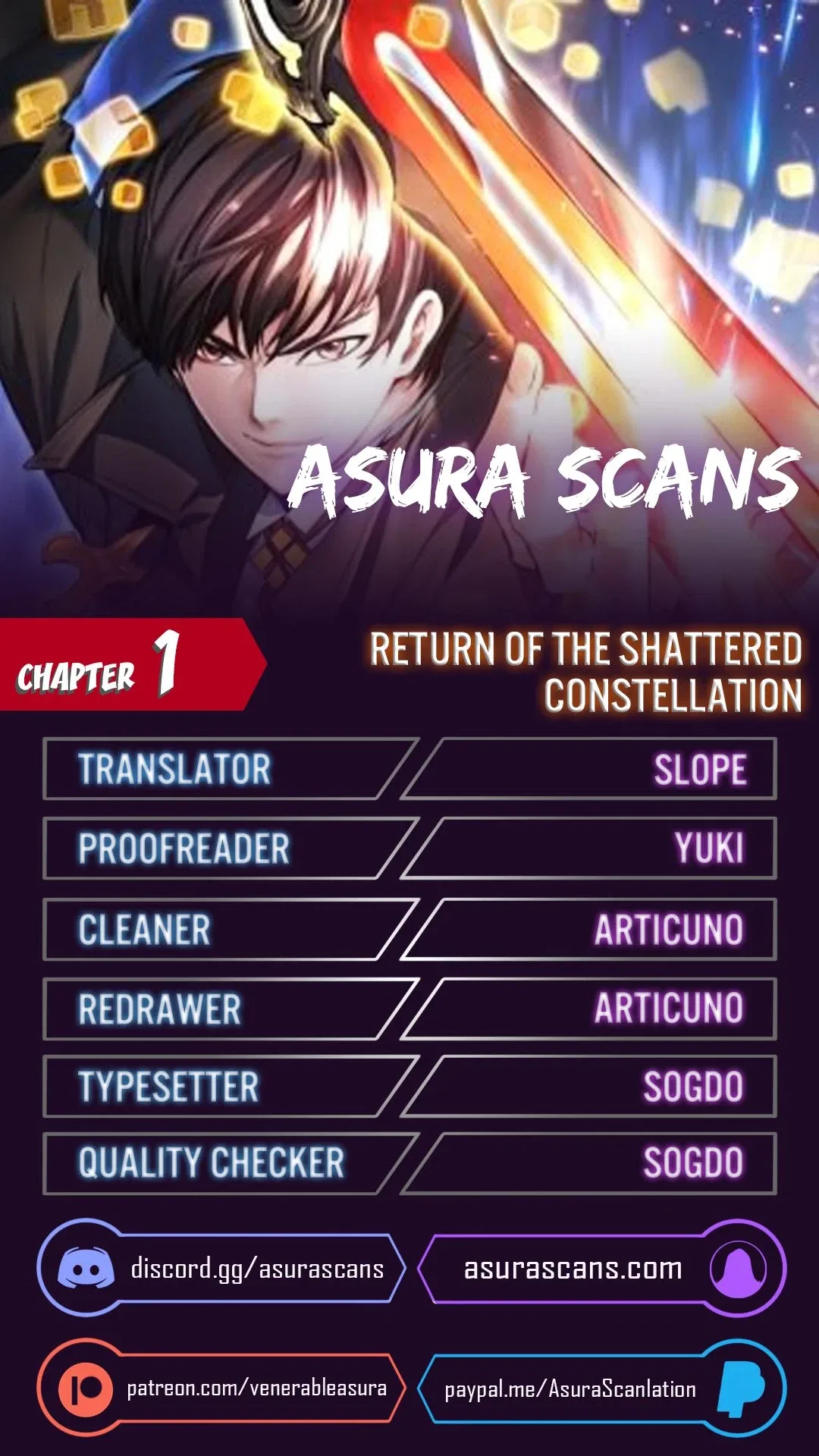 Return Of The Shattered Constellation Chapter 1 – Page 1