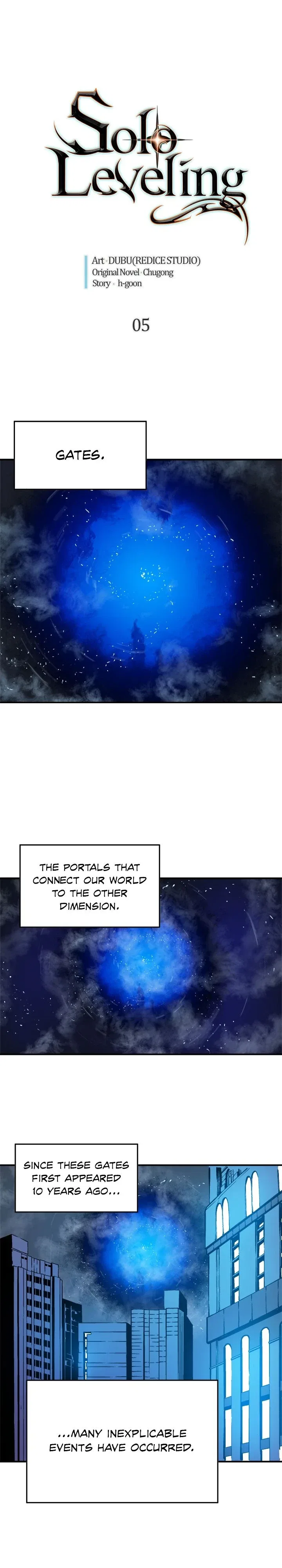 Solo Leveling Chapter 5 – Page 1