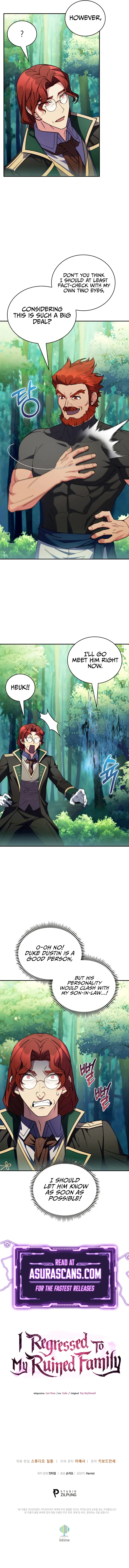 I Regressed to My Ruined Family Chapter 76 – Page 13