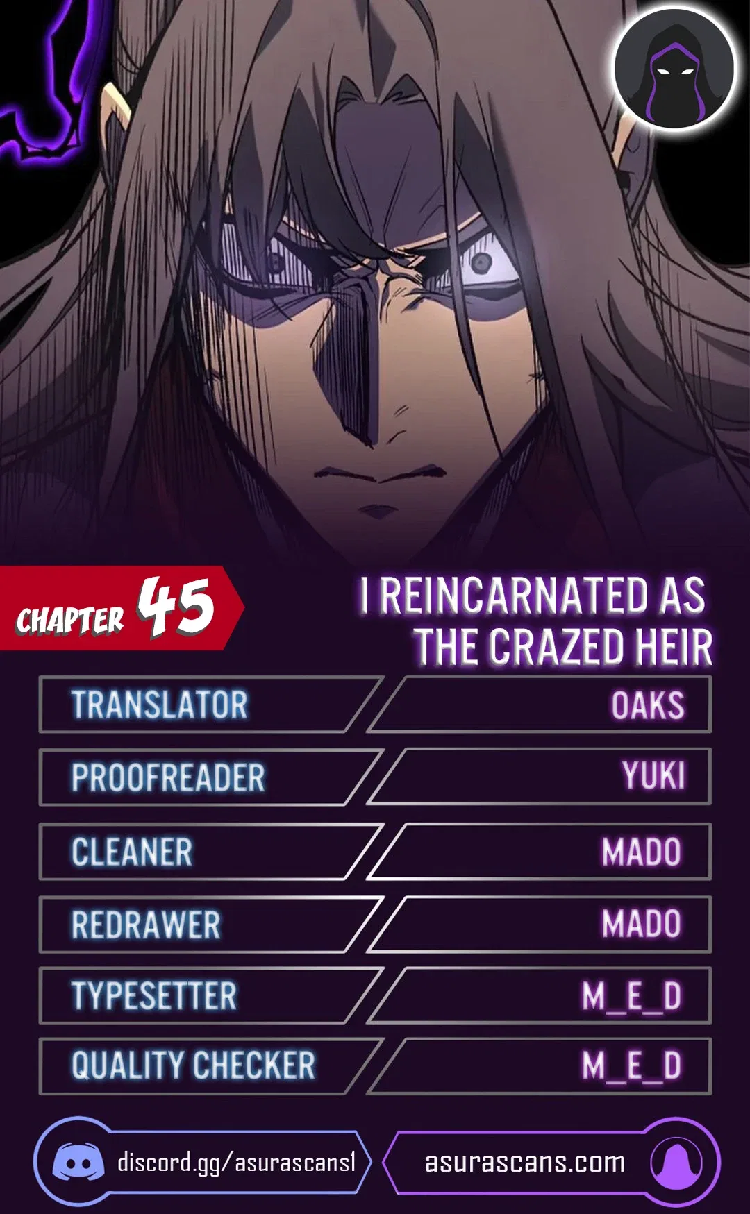 I Reincarnated As The Crazed Heir Chapter 45 – Page 1