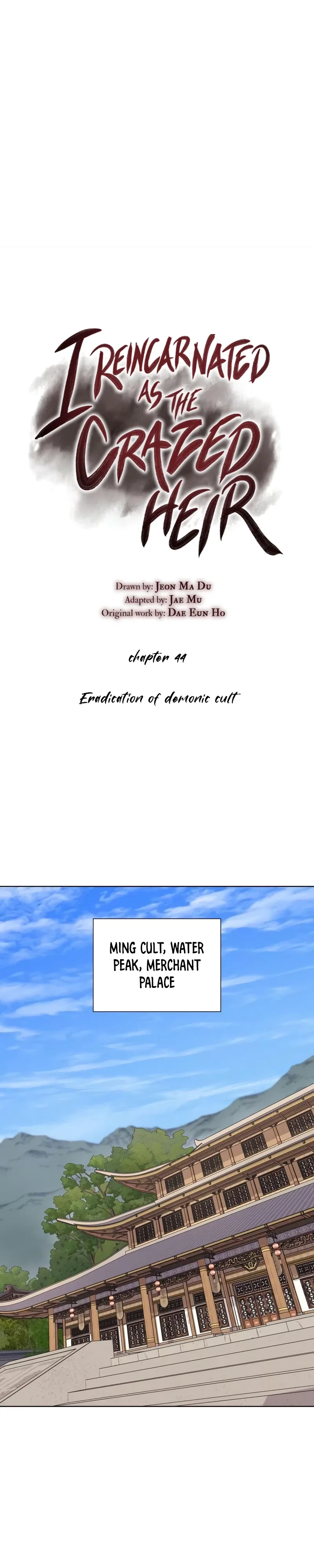 I Reincarnated As The Crazed Heir Chapter 44 – Page 7