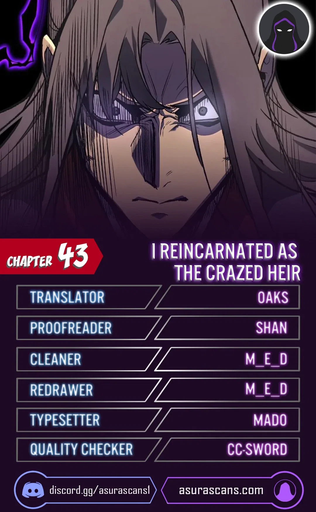I Reincarnated As The Crazed Heir Chapter 43 – Page 1