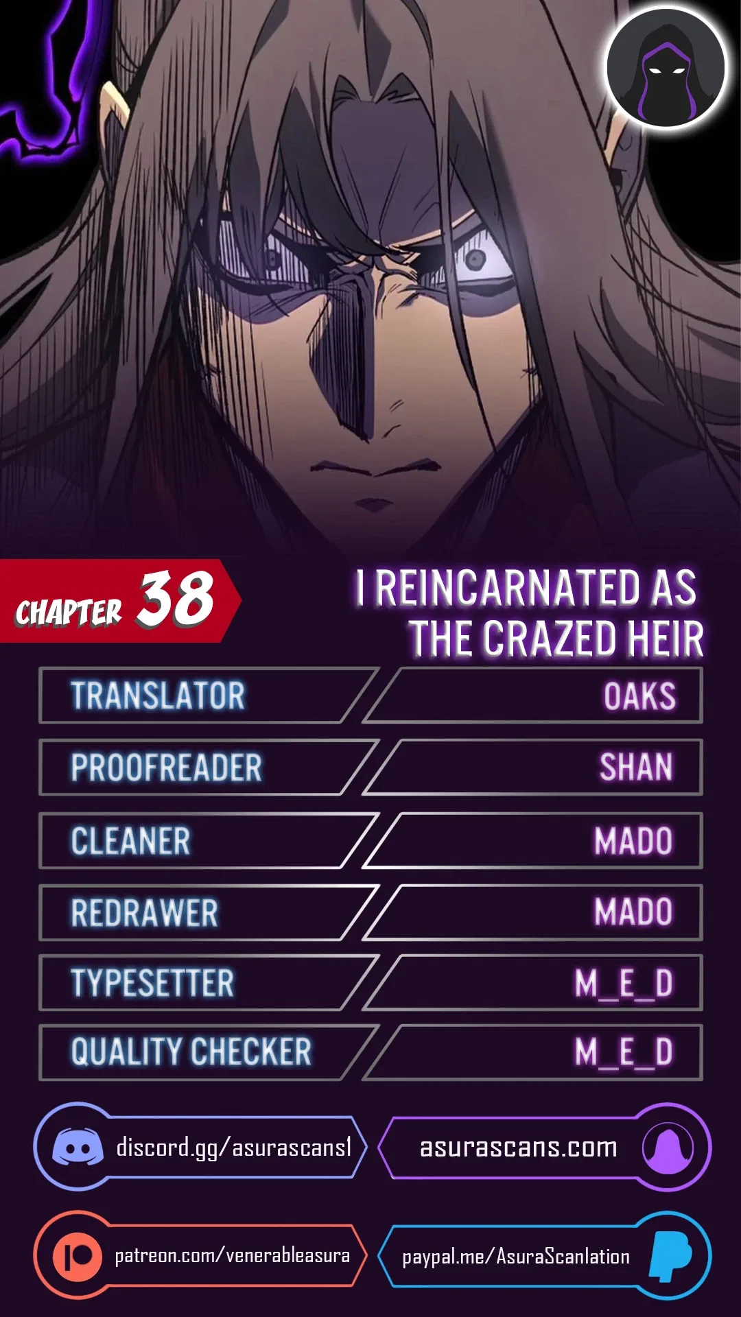 I Reincarnated As The Crazed Heir Chapter 38 – Page 1