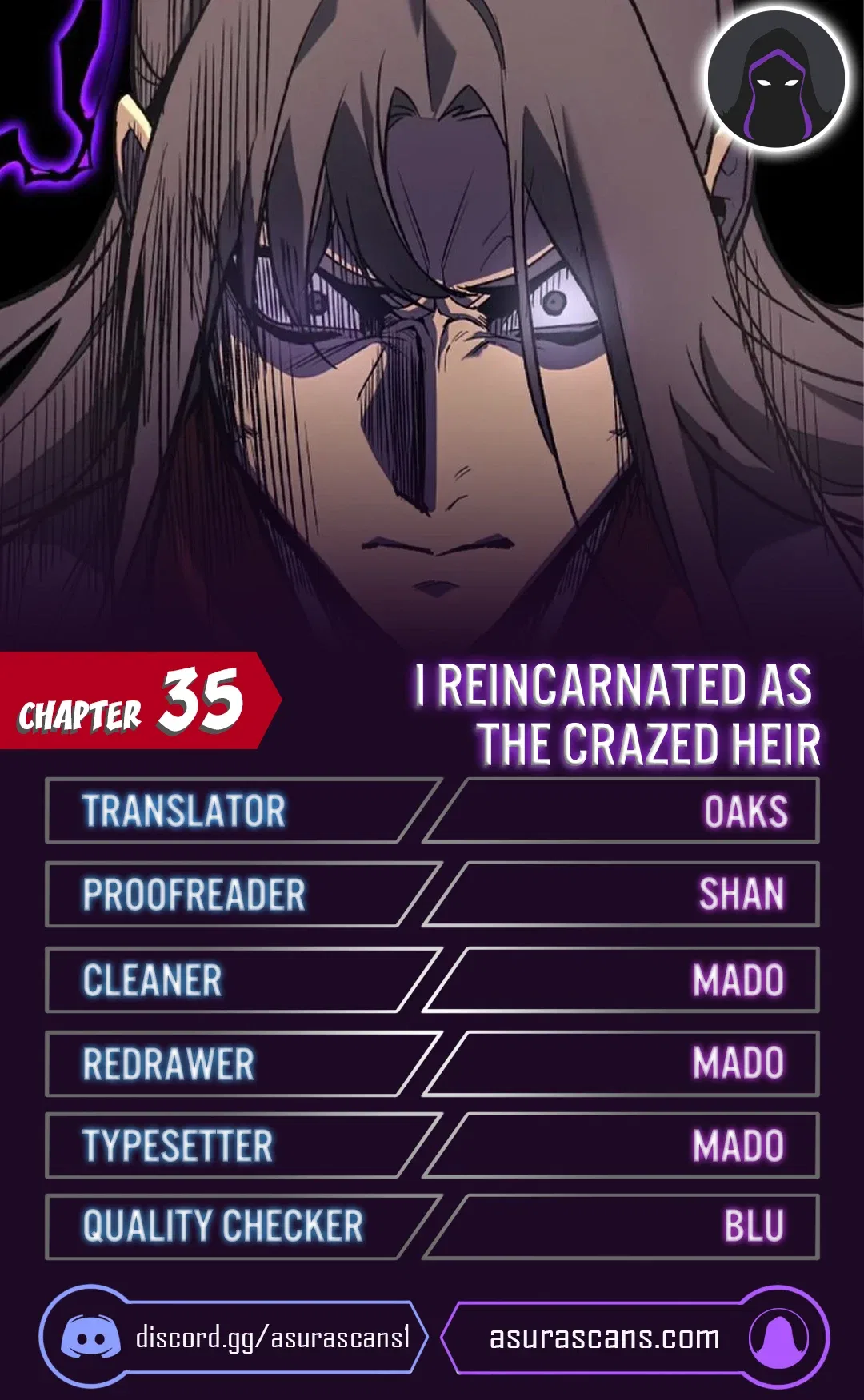 I Reincarnated As The Crazed Heir Chapter 35 – Page 1