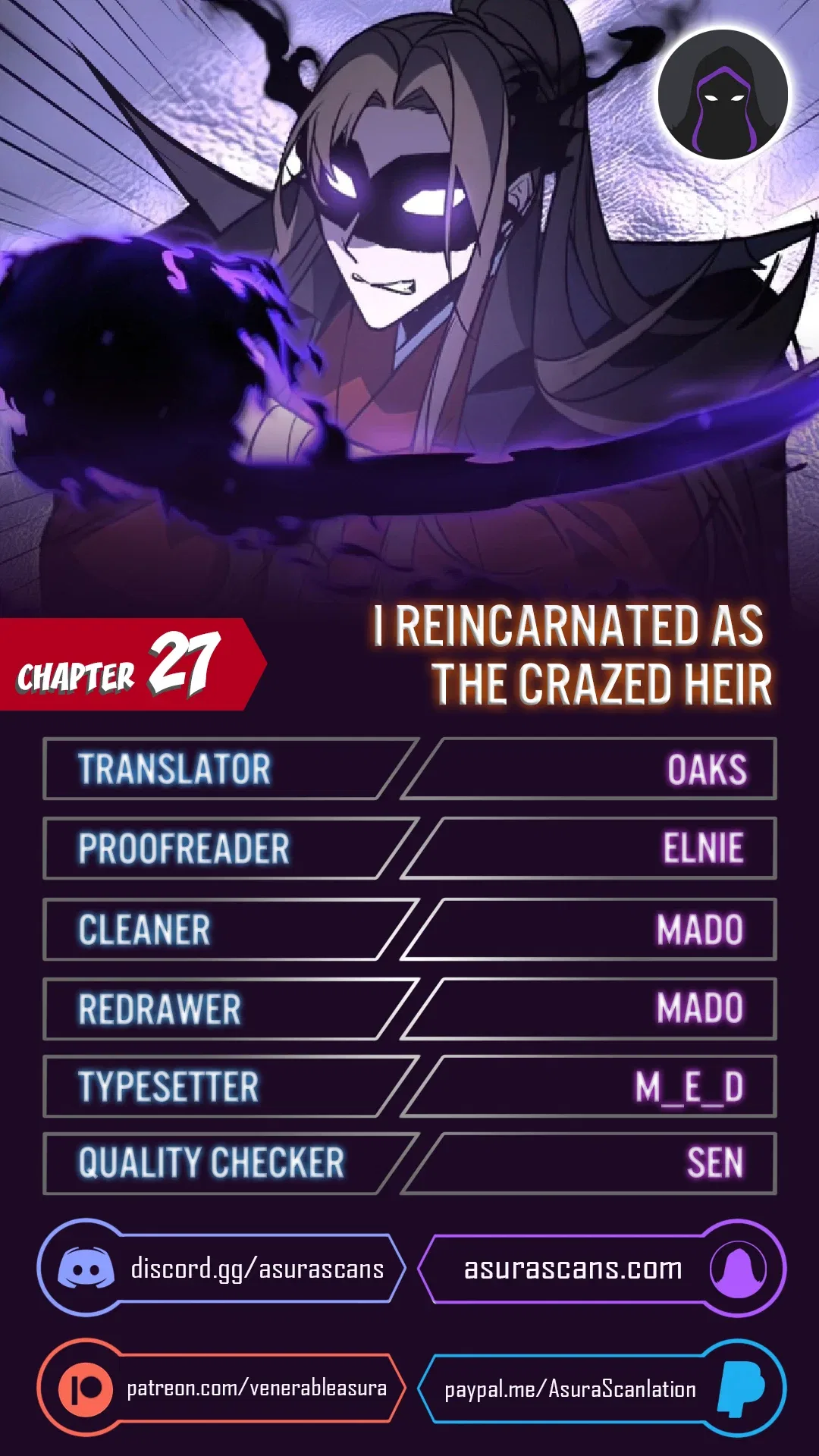 I Reincarnated As The Crazed Heir Chapter 27 – Page 1