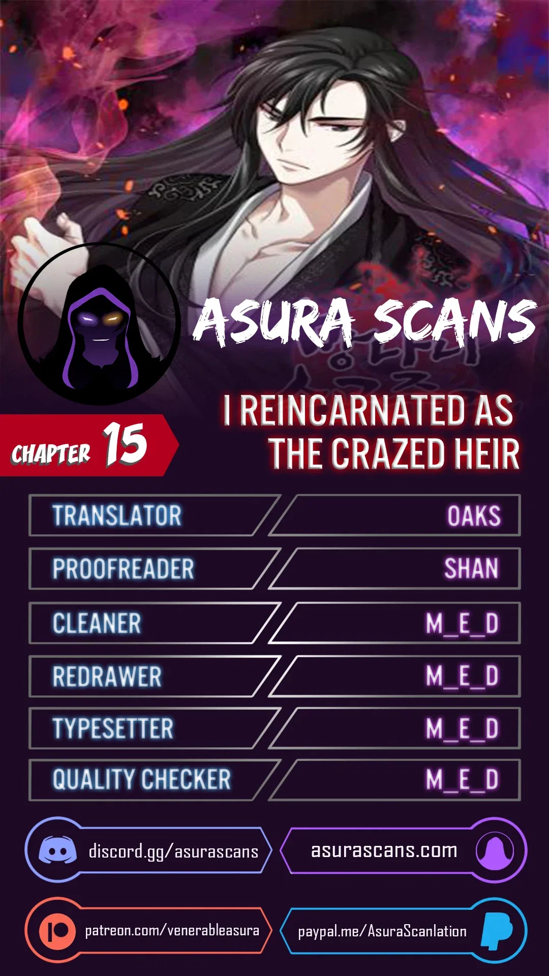 I Reincarnated As The Crazed Heir Chapter 15 – Page 1