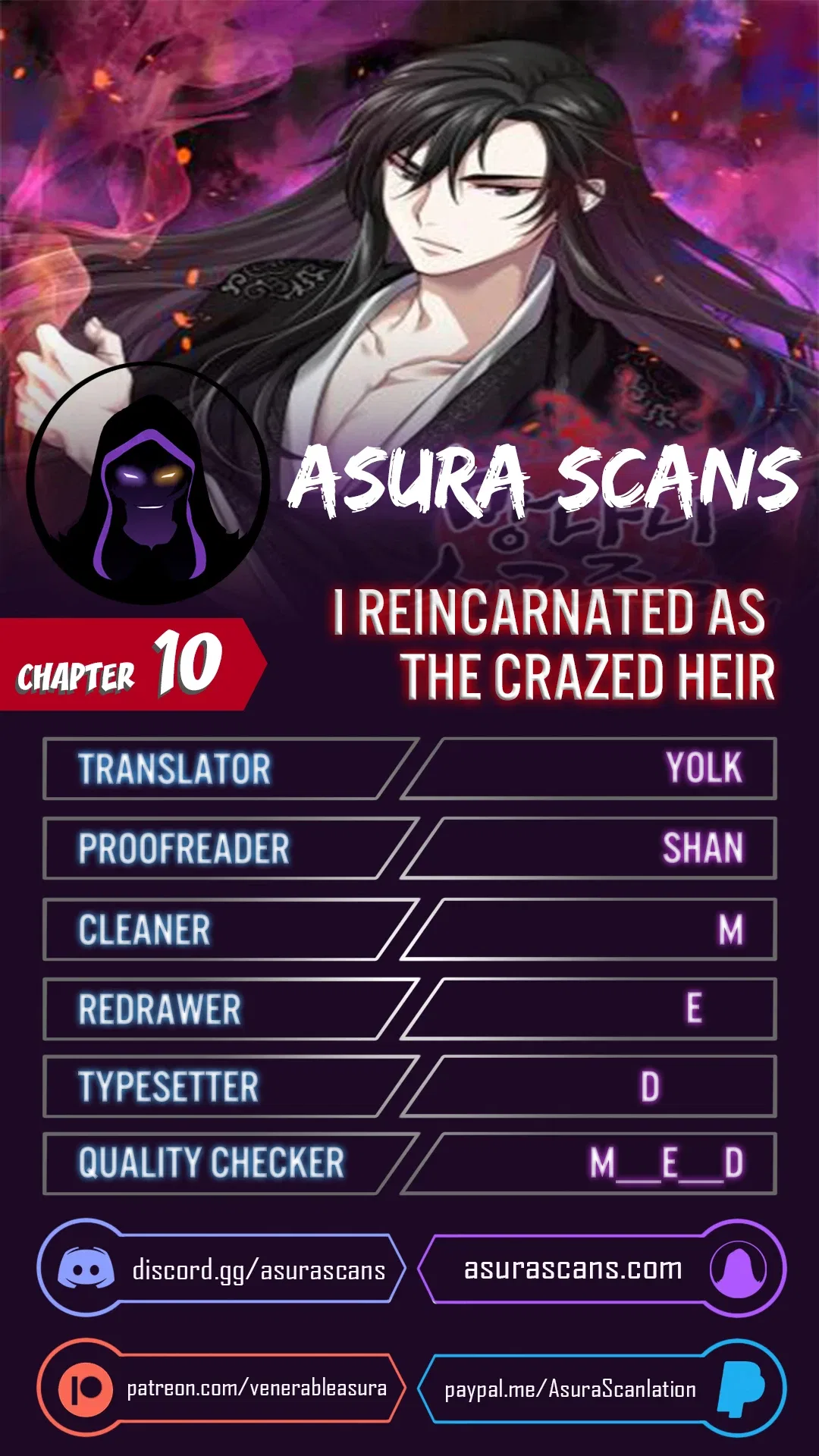 I Reincarnated As The Crazed Heir Chapter 10 – Page 1
