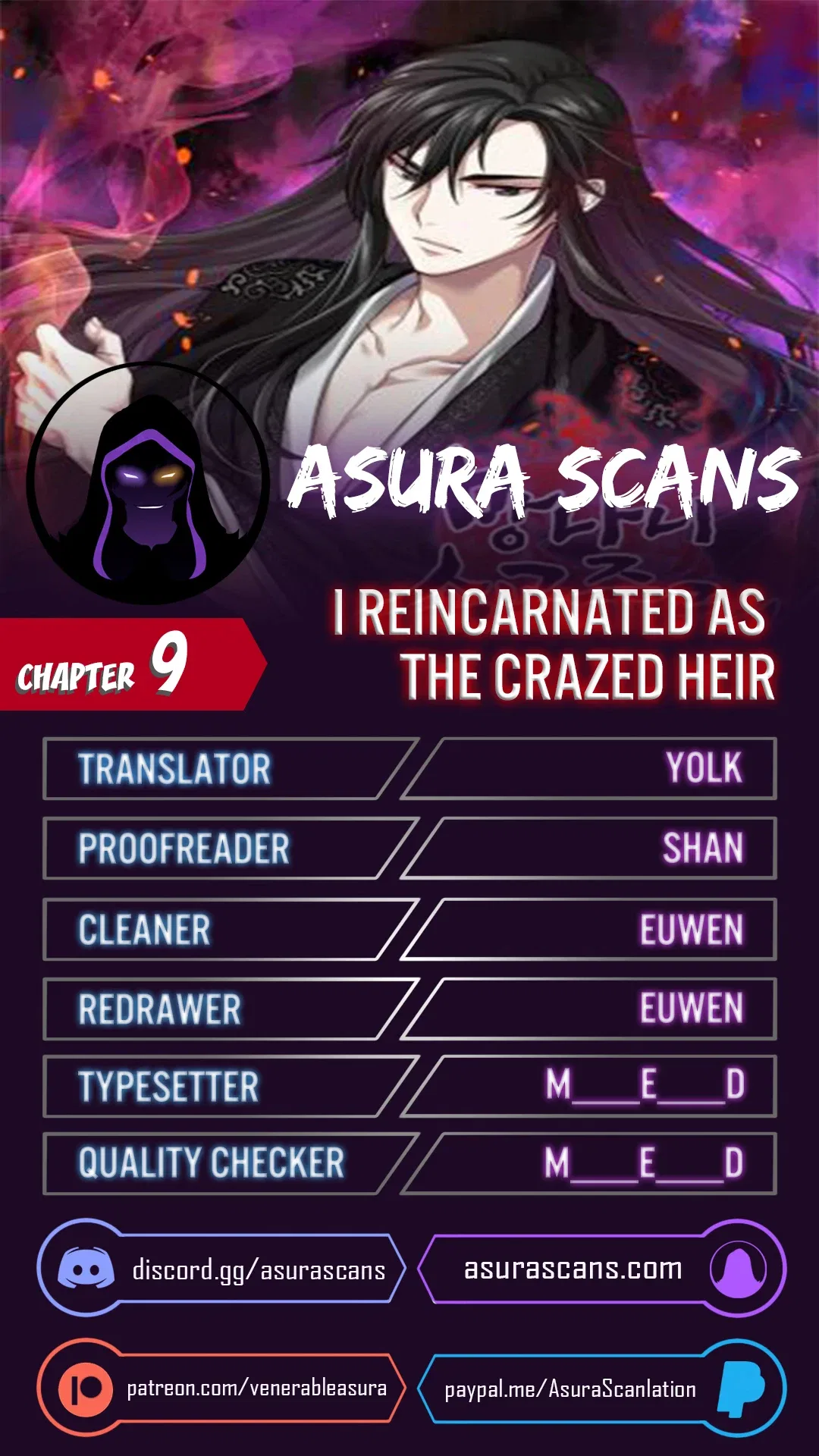 I Reincarnated As The Crazed Heir Chapter 9 – Page 1