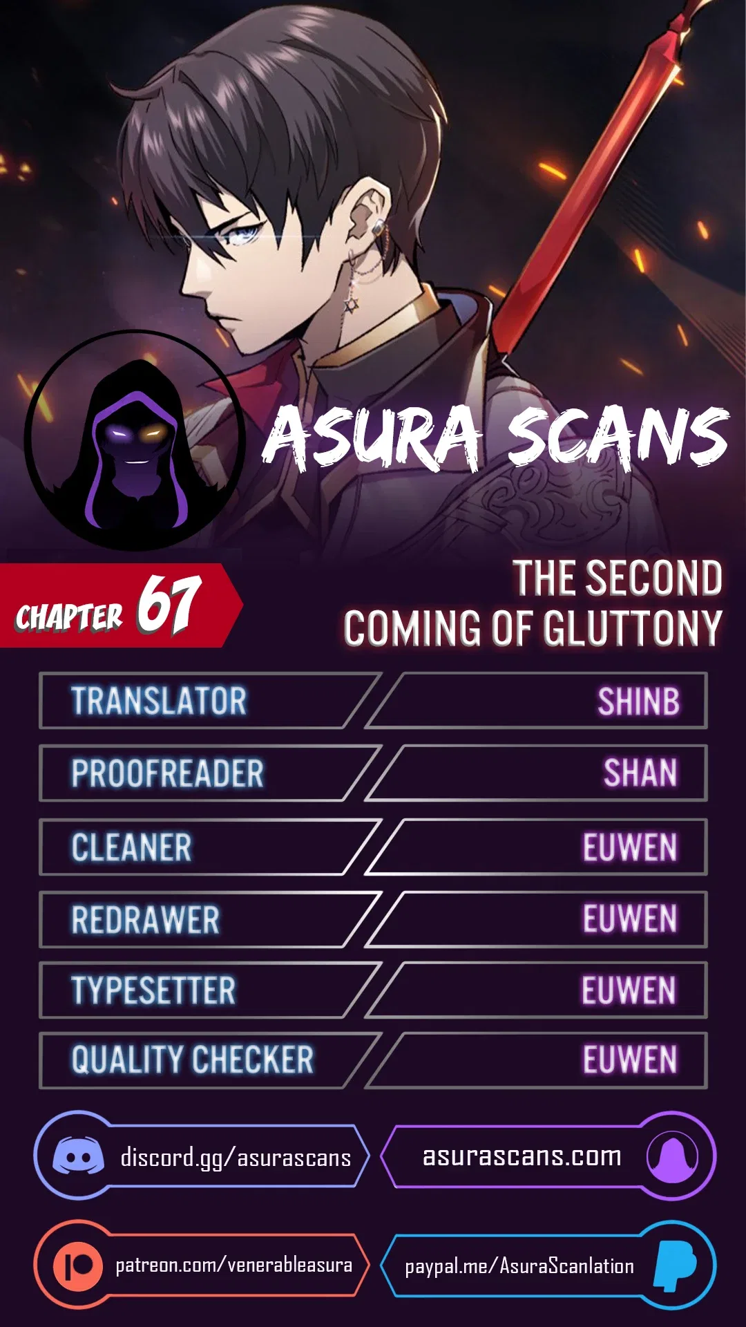The Second Coming of Gluttony Chapter 67 – Page 1