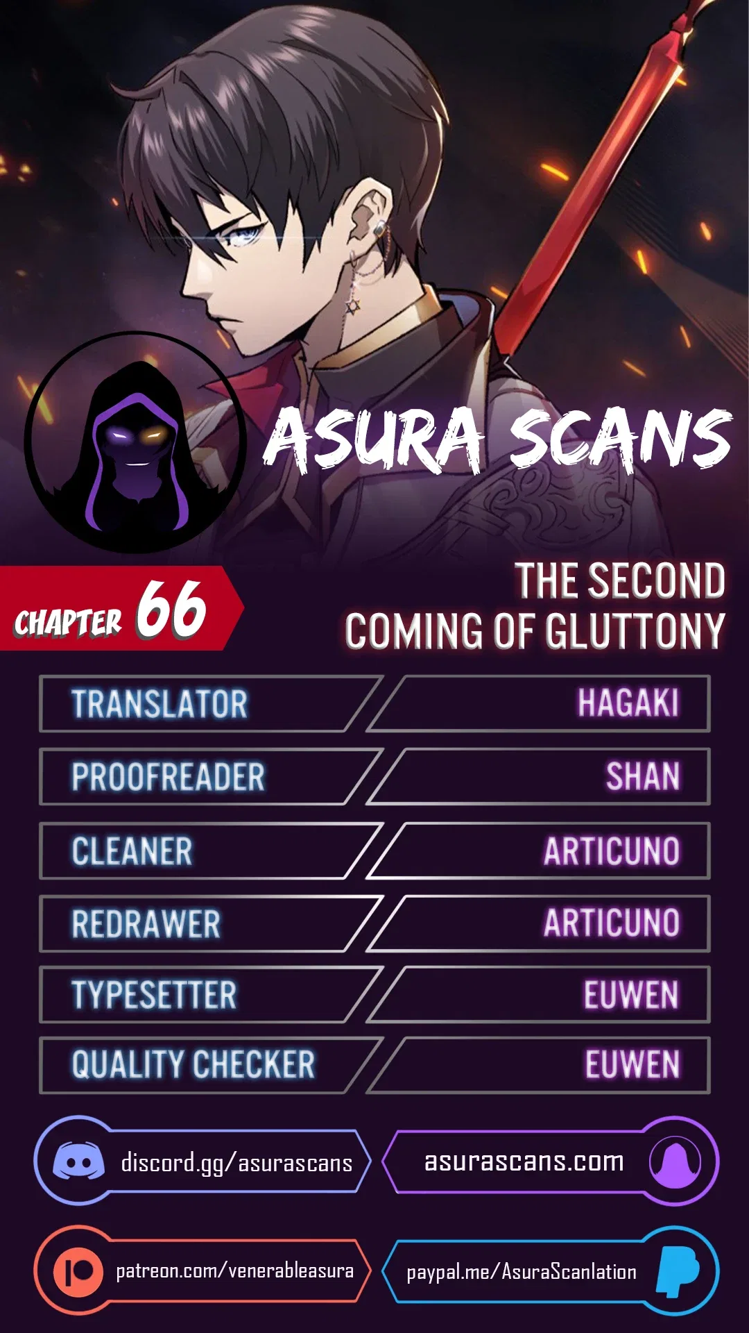 The Second Coming of Gluttony Chapter 66 – Page 1