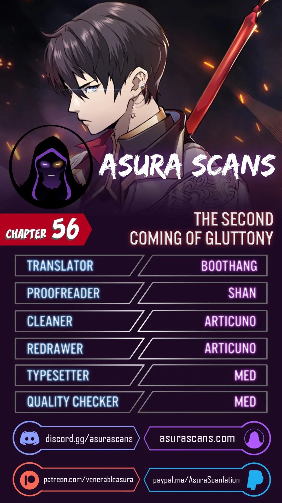 The Second Coming of Gluttony Chapter 56 – Page 1