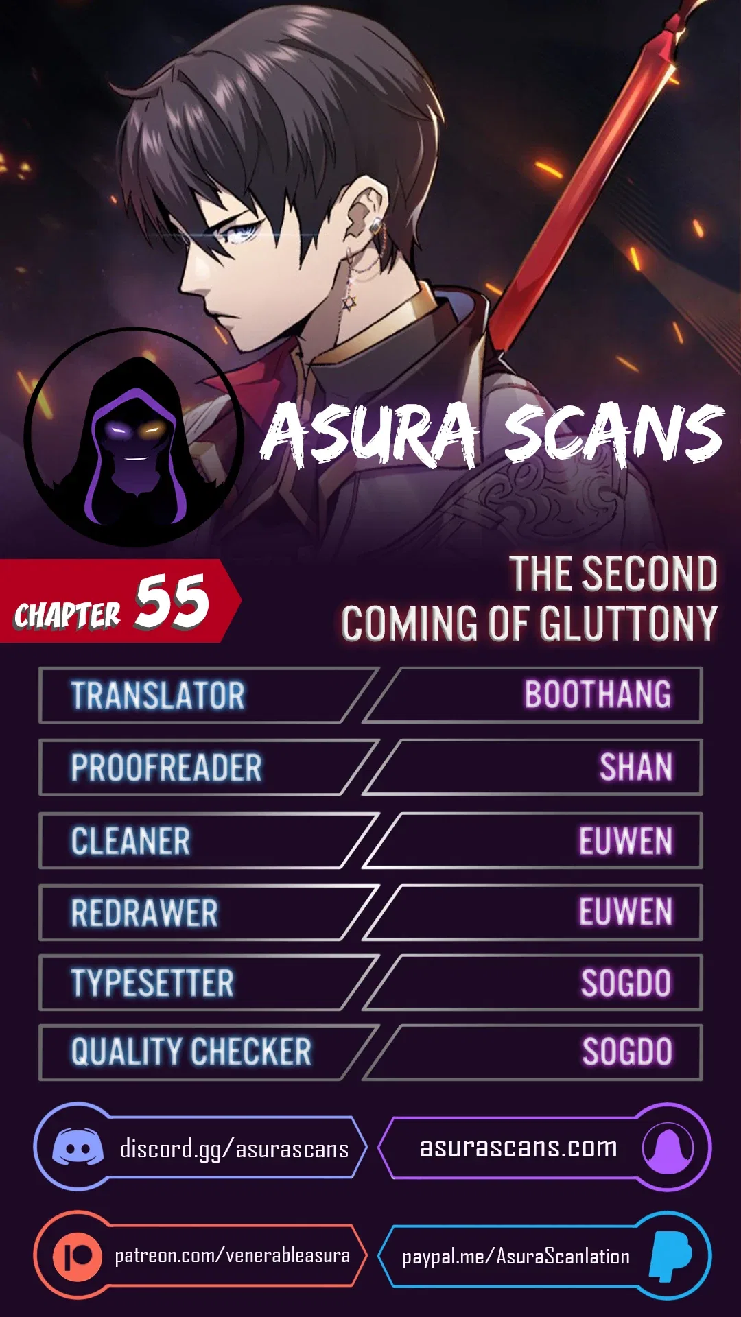 The Second Coming of Gluttony Chapter 55 – Page 1