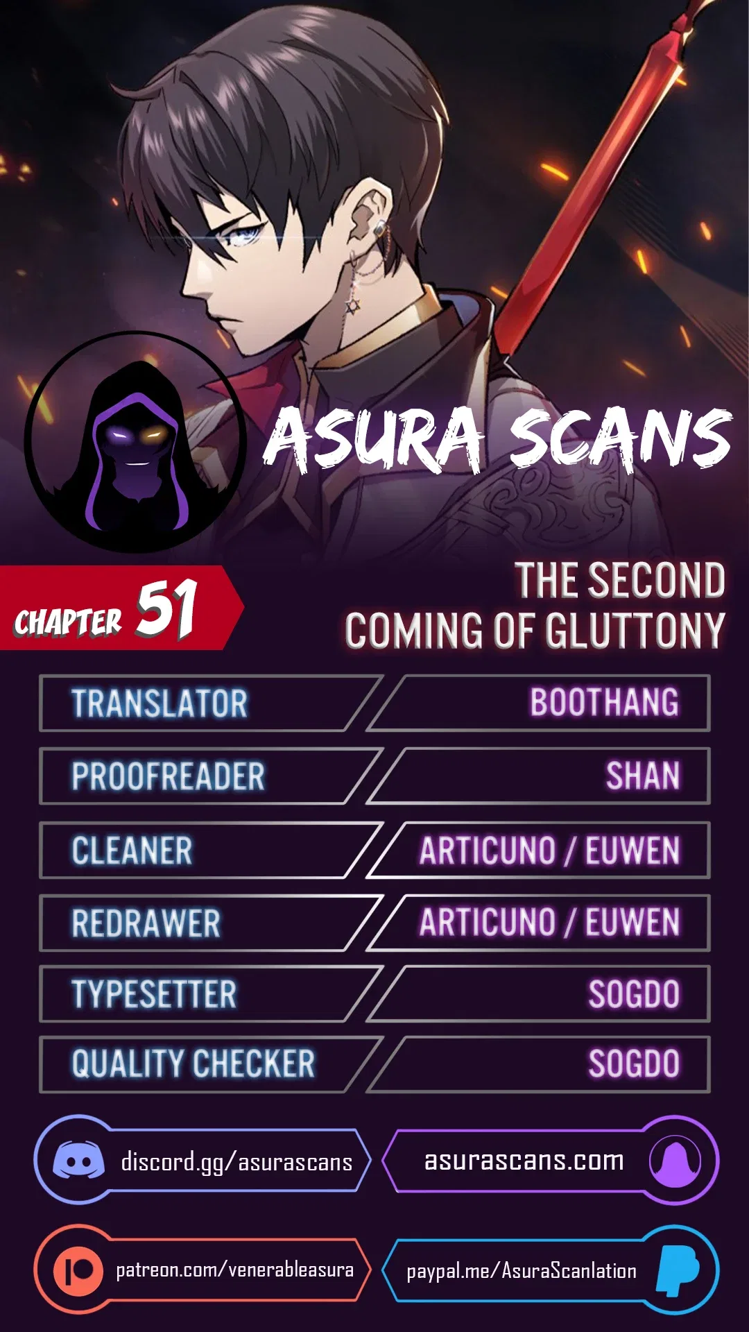 The Second Coming of Gluttony Chapter 51 – Page 1
