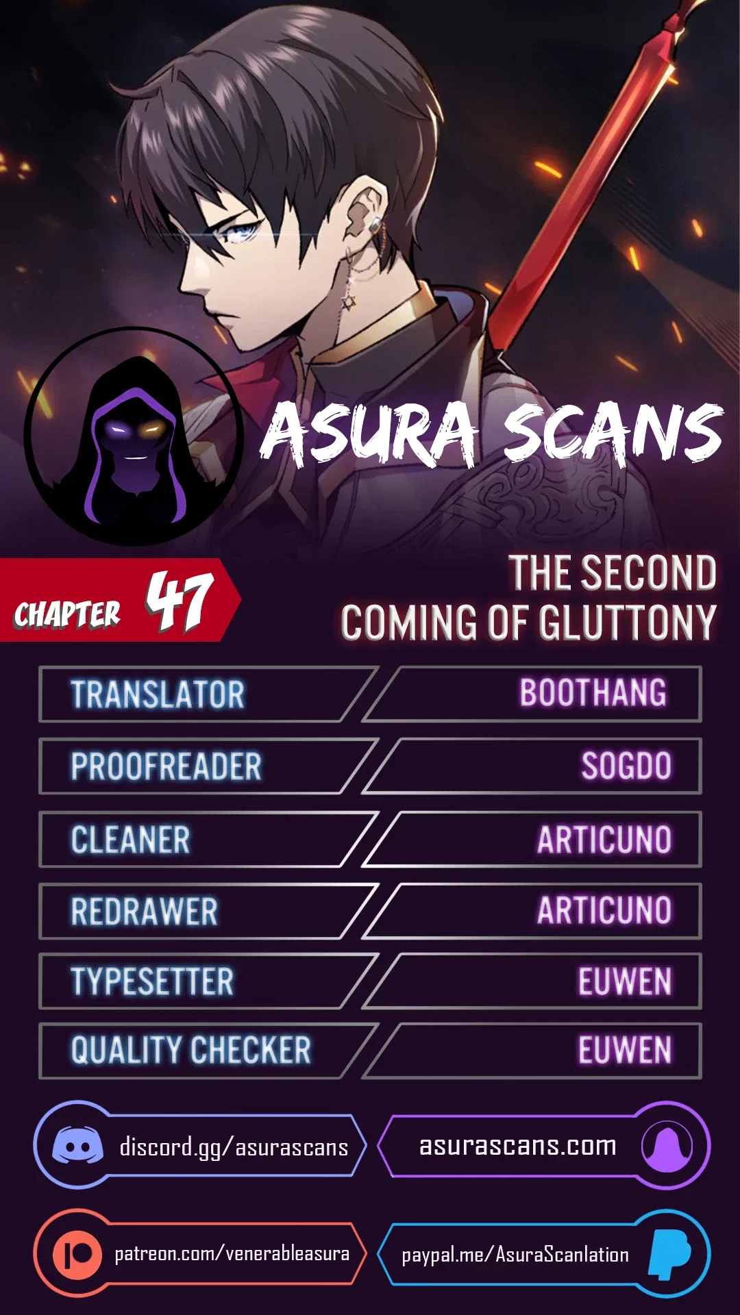 The Second Coming of Gluttony Chapter 47 – Page 1