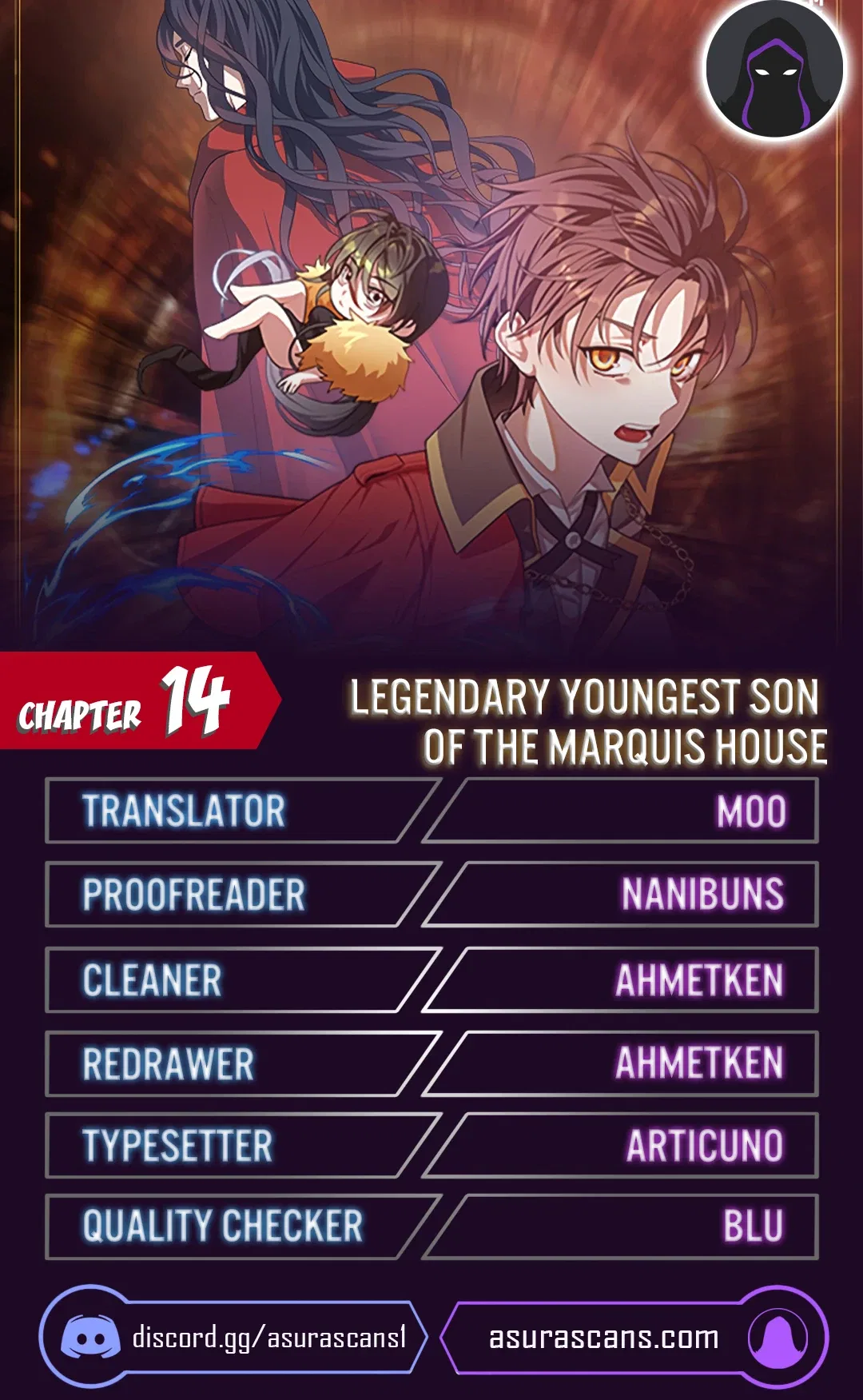 Legendary Youngest Son of the Marquis House Chapter 14 – Page 1