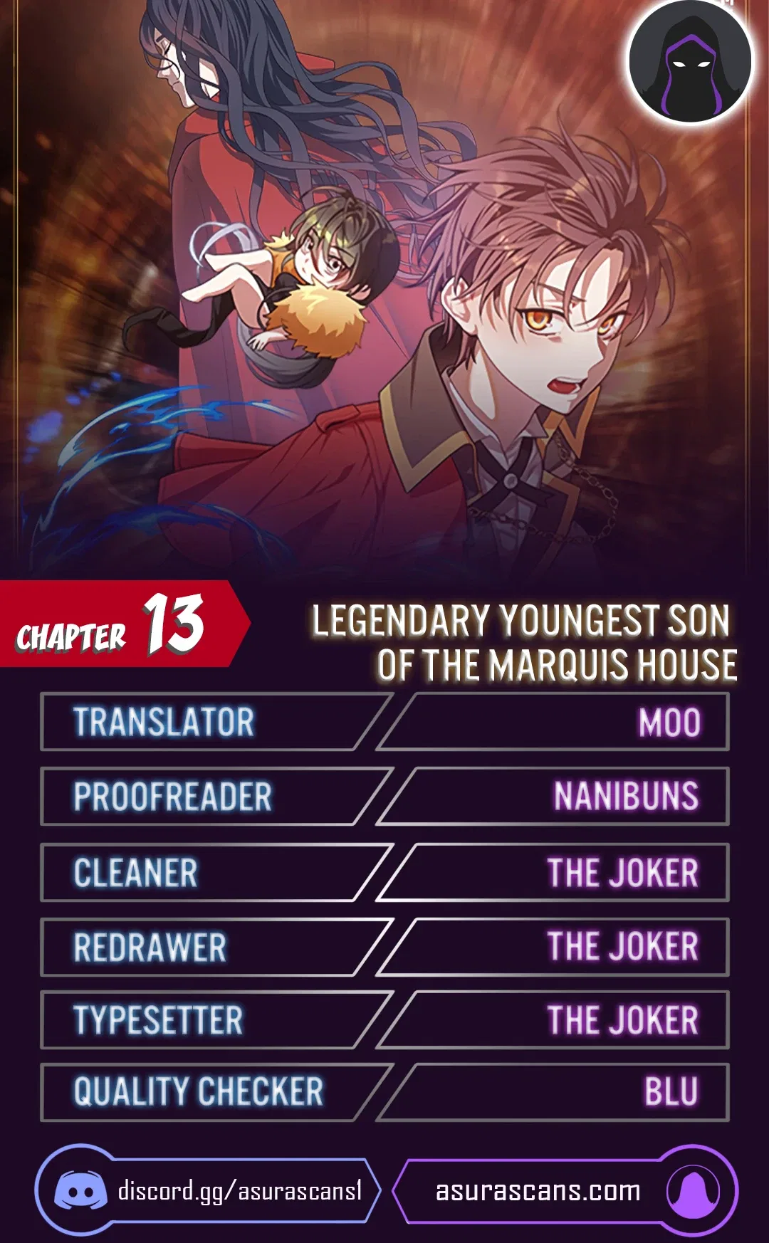 Legendary Youngest Son of the Marquis House Chapter 13 – Page 1