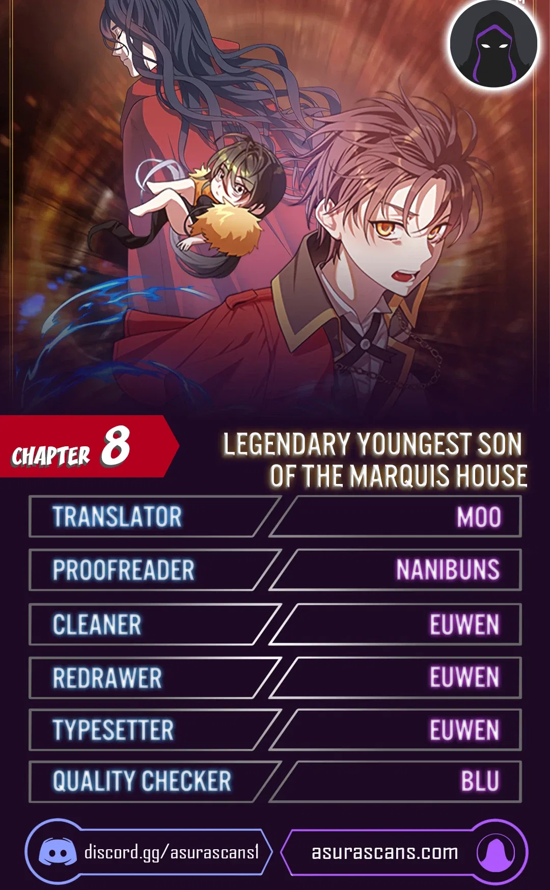 Legendary Youngest Son of the Marquis House Chapter 8 – Page 1