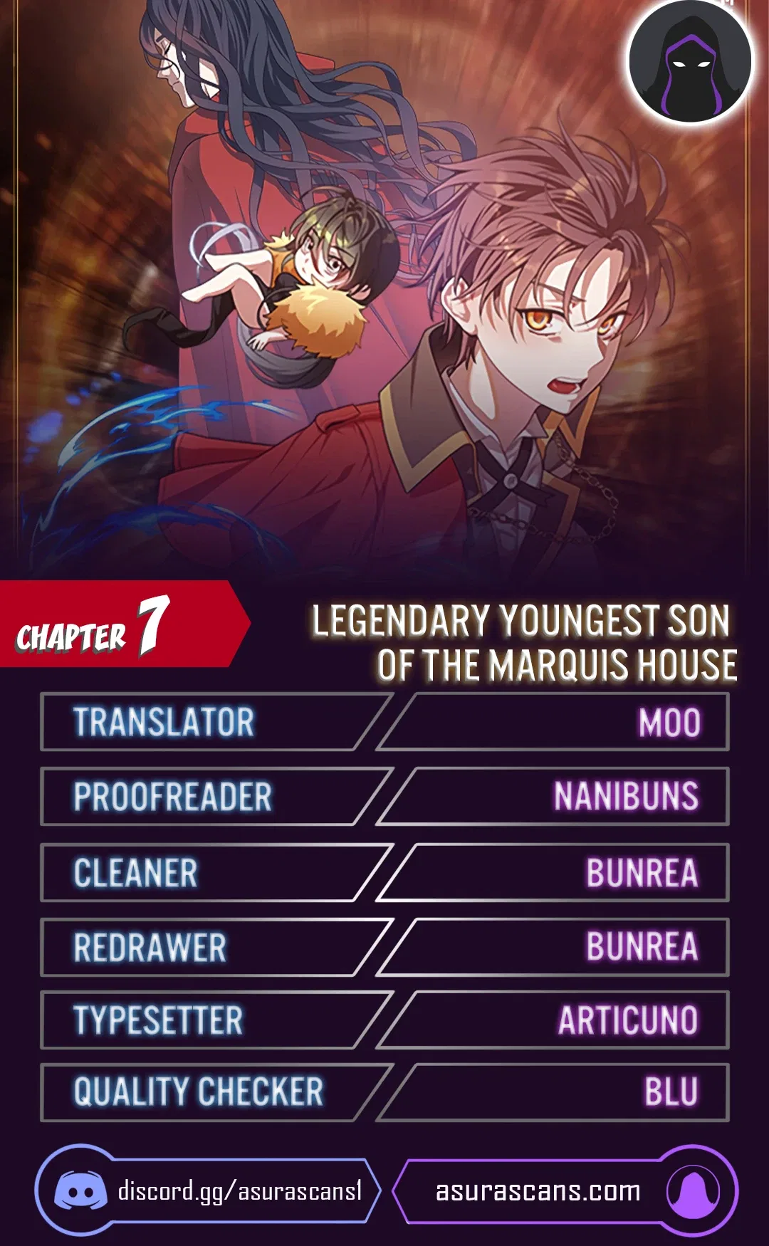 Legendary Youngest Son of the Marquis House Chapter 7 – Page 1