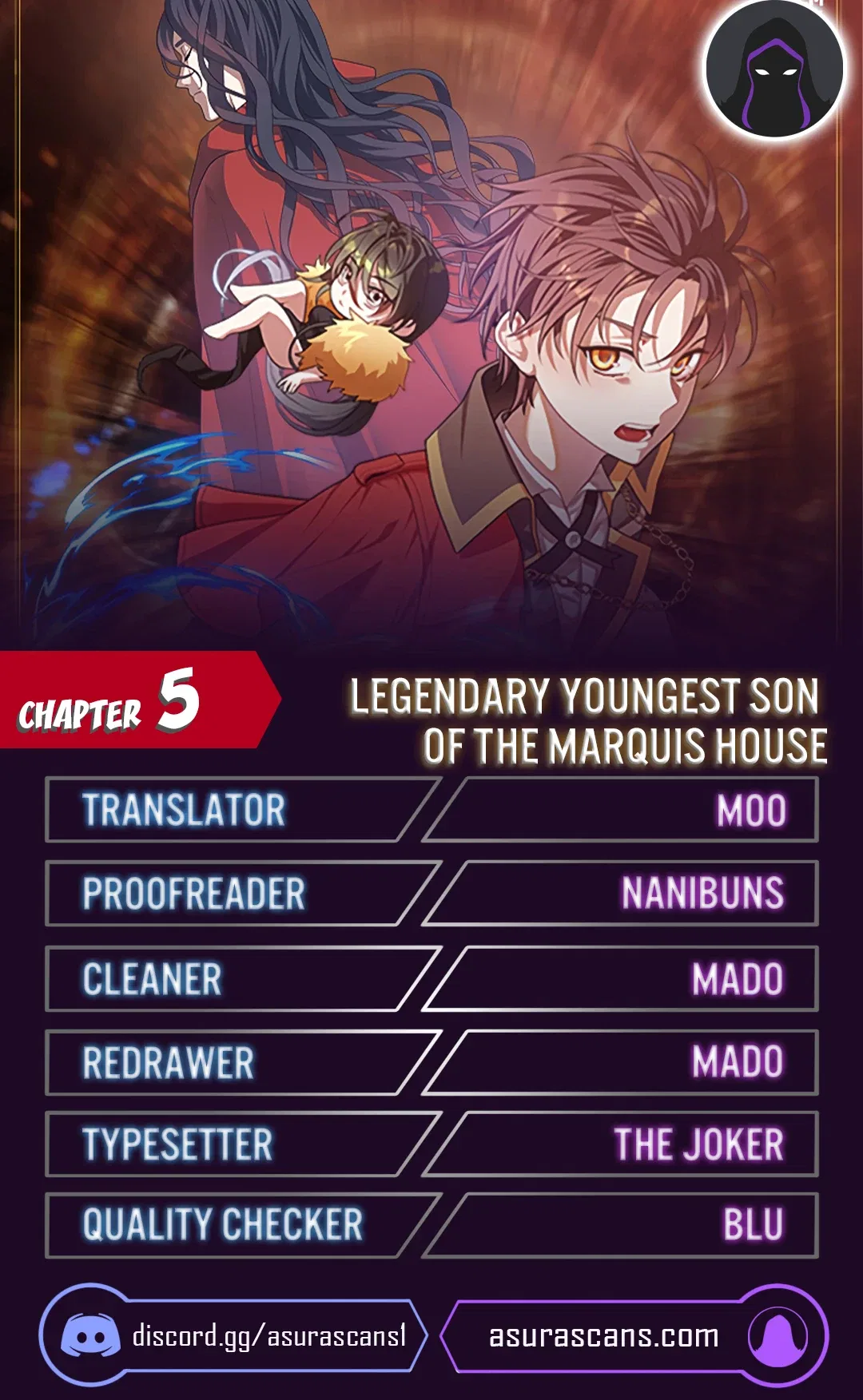 Legendary Youngest Son of the Marquis House Chapter 5 – Page 1