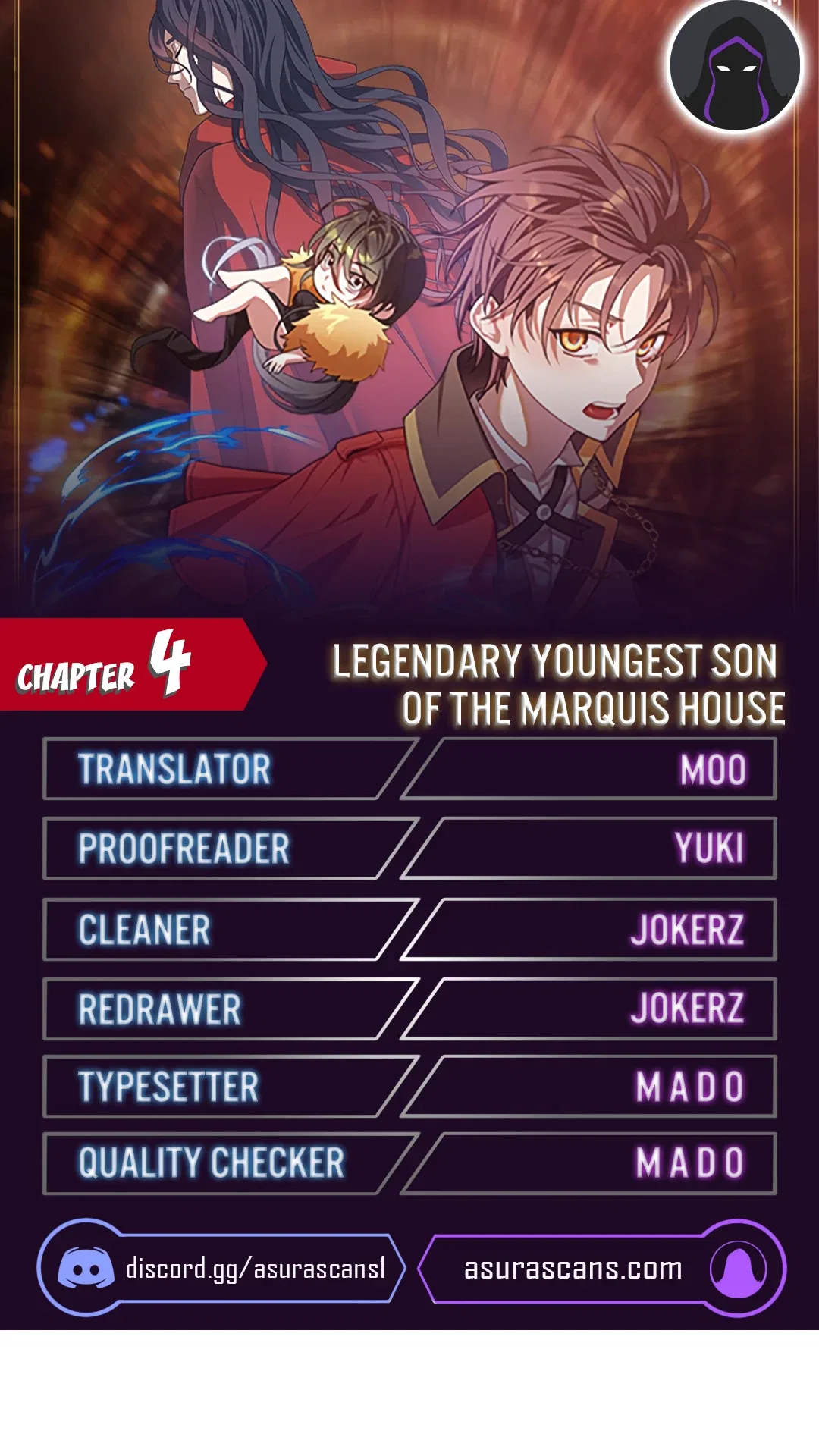 Legendary Youngest Son of the Marquis House Chapter 4 – Page 1