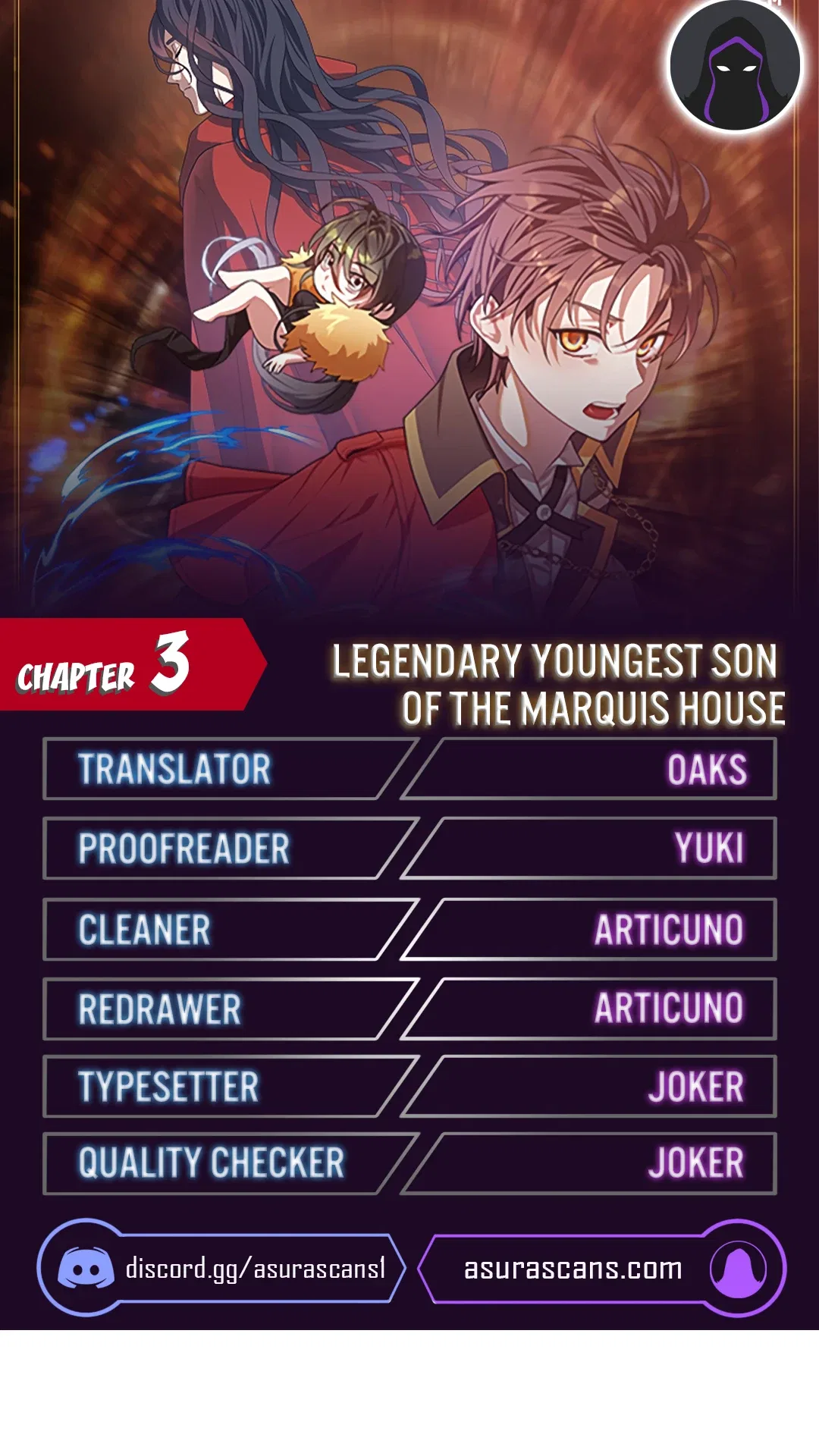 Legendary Youngest Son of the Marquis House Chapter 3 – Page 1