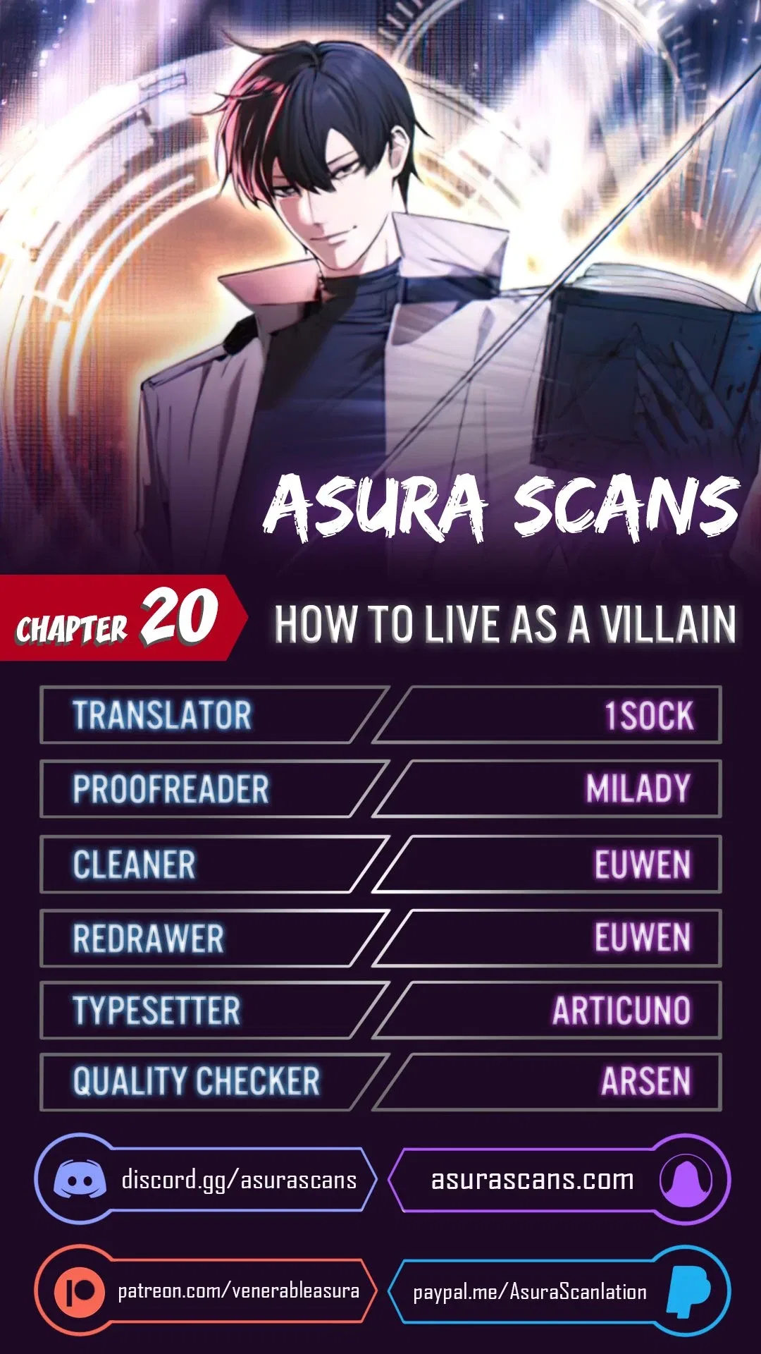 How To Live As a Villain Chapter 20 – Page 1